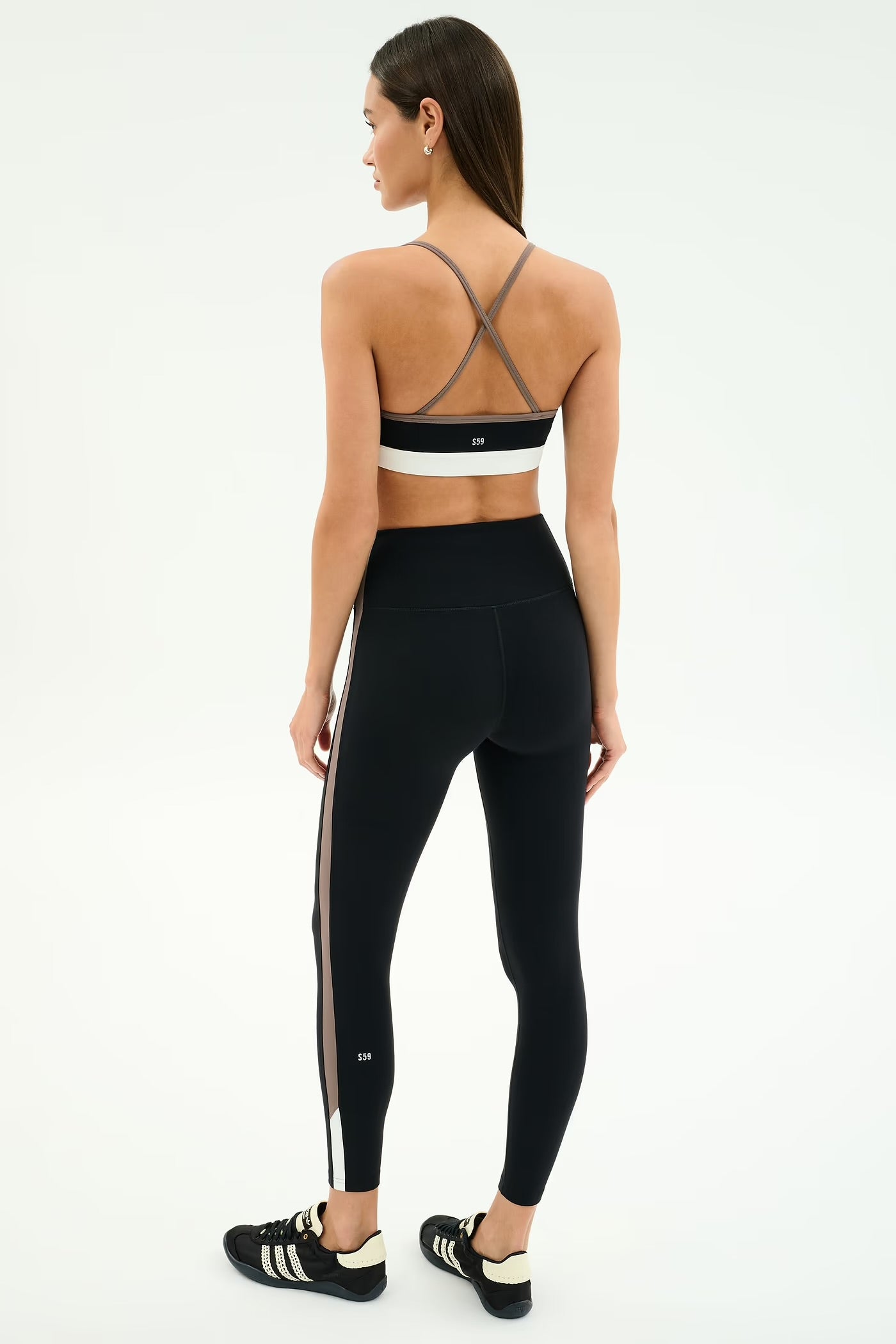 Scottie Bra - Black/Lentil