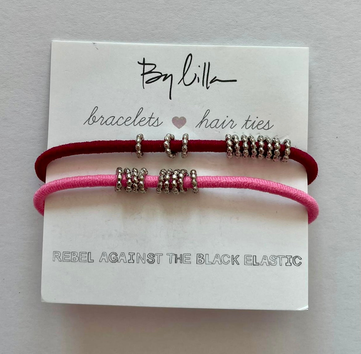 Anillos Duo- Red & Pink/ S