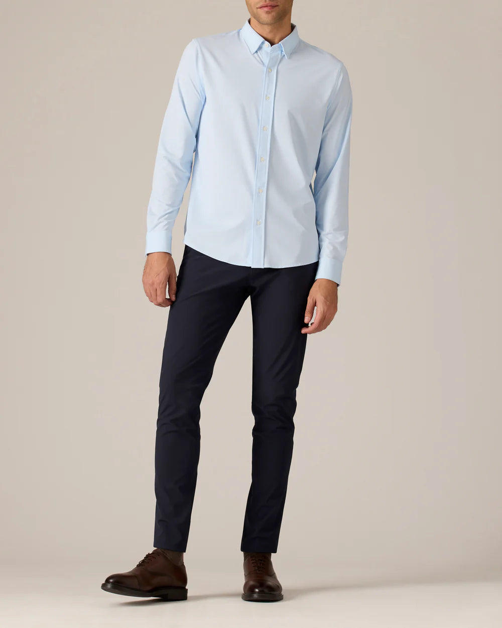 Commuter Slim Shirt - Blue Stripe