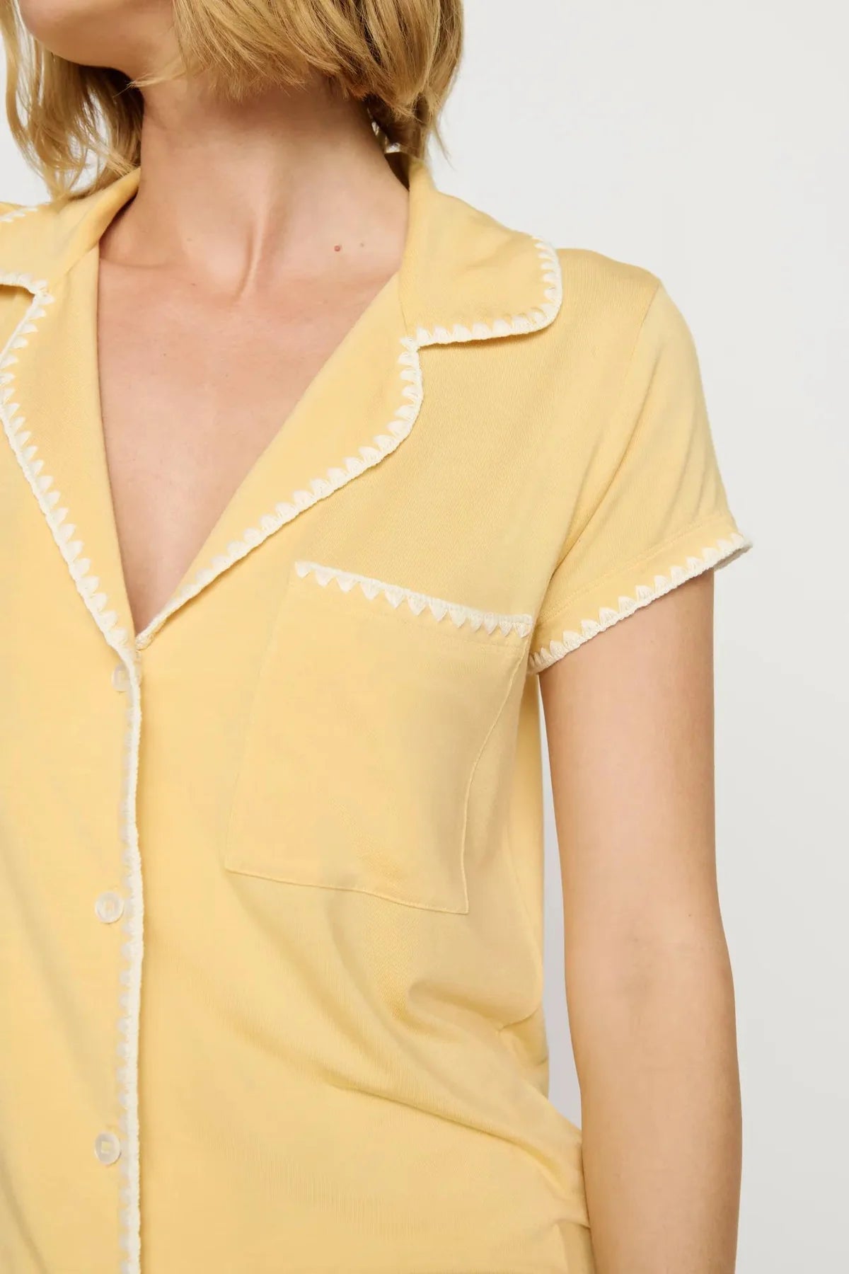 Frida Short PJ Set - Sunbeam