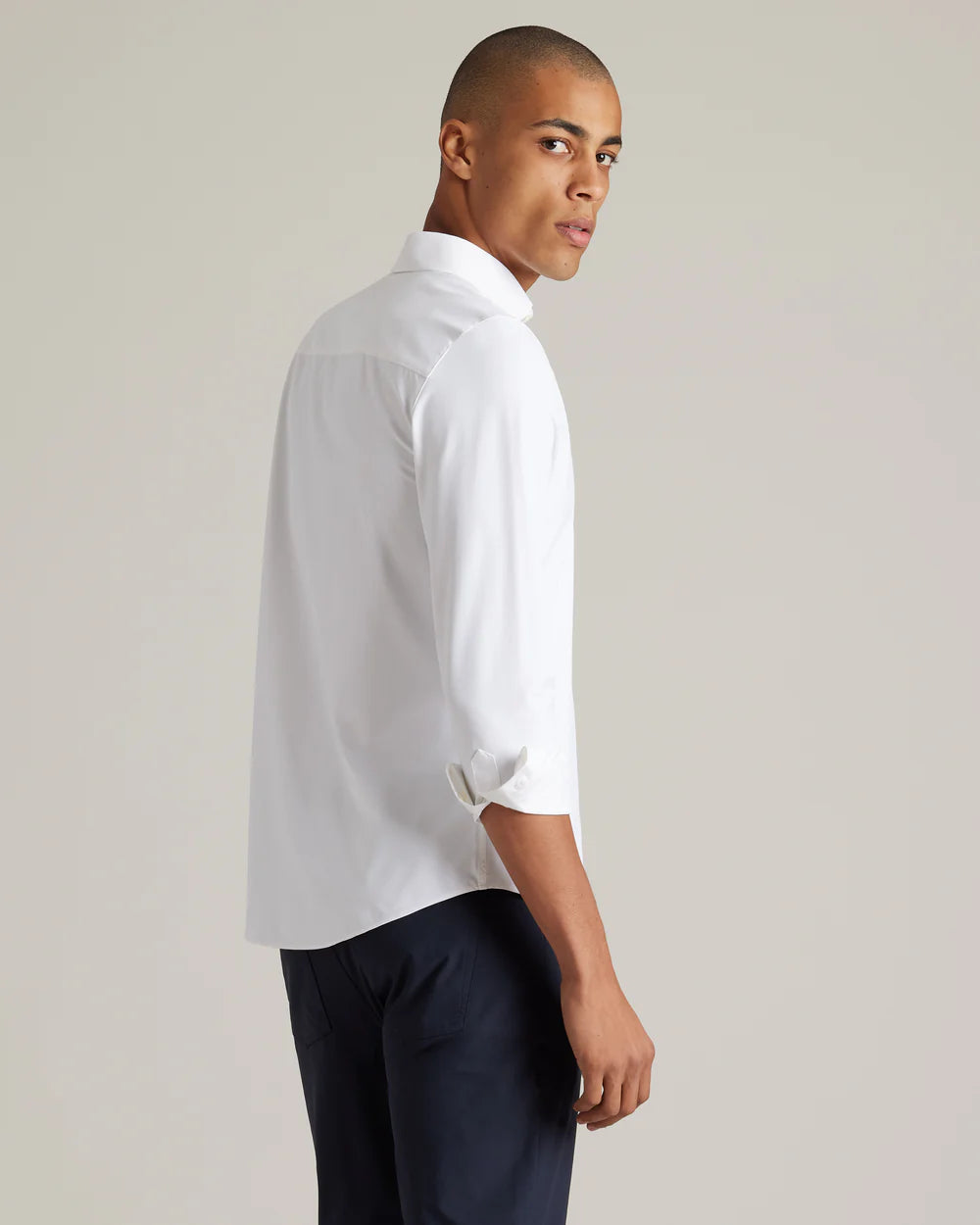 State of Mind Shirt Slim - White