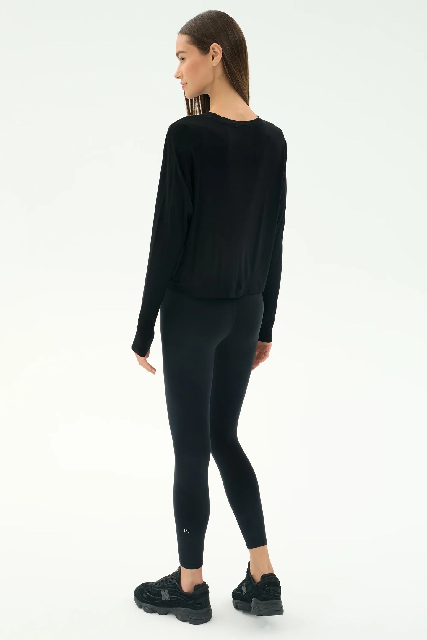 Djuna LS Tee - Black