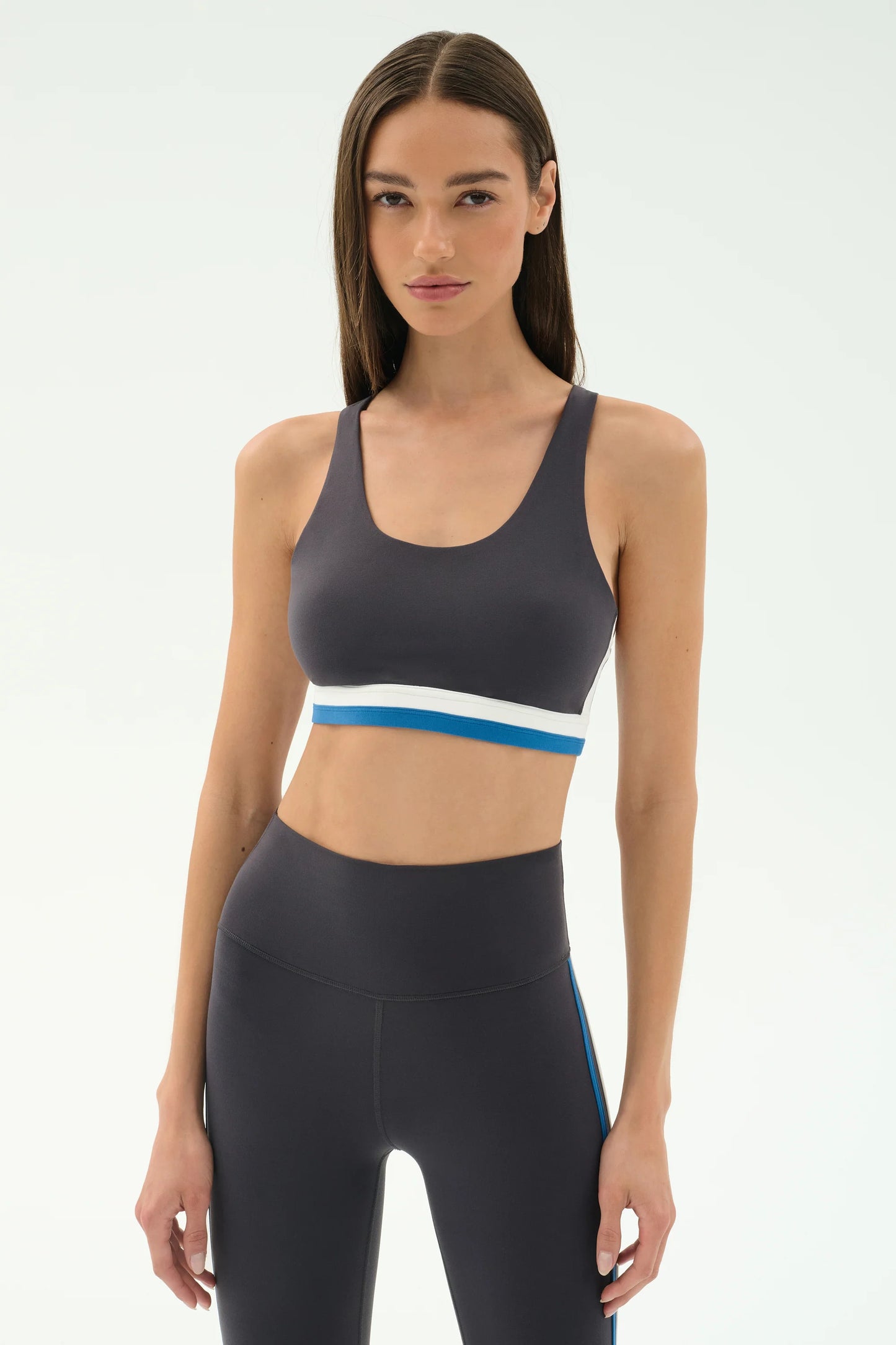 Maci Airweight Bra - Graphite/White/Blue