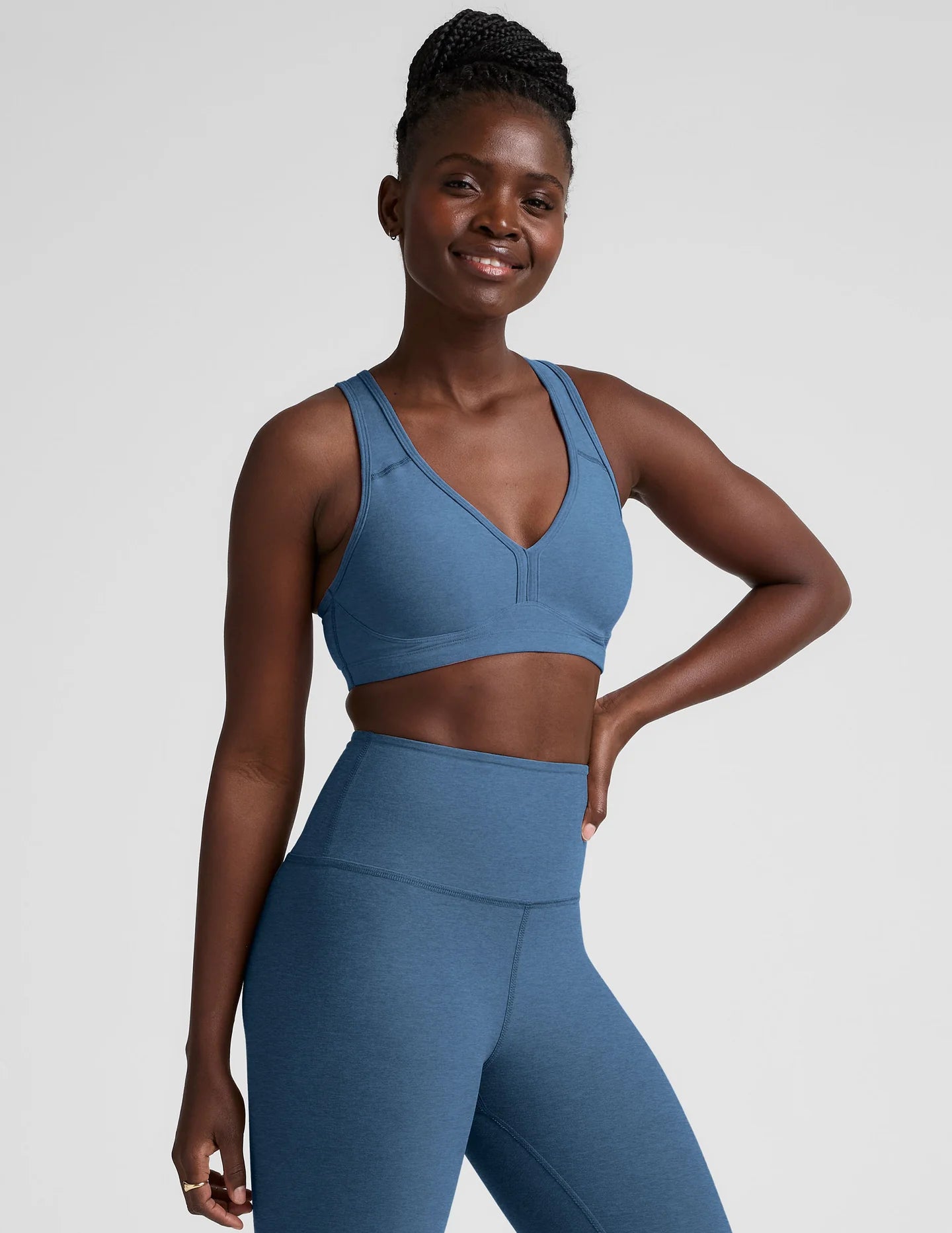 Lift your Spirits Bra - Washed Denim