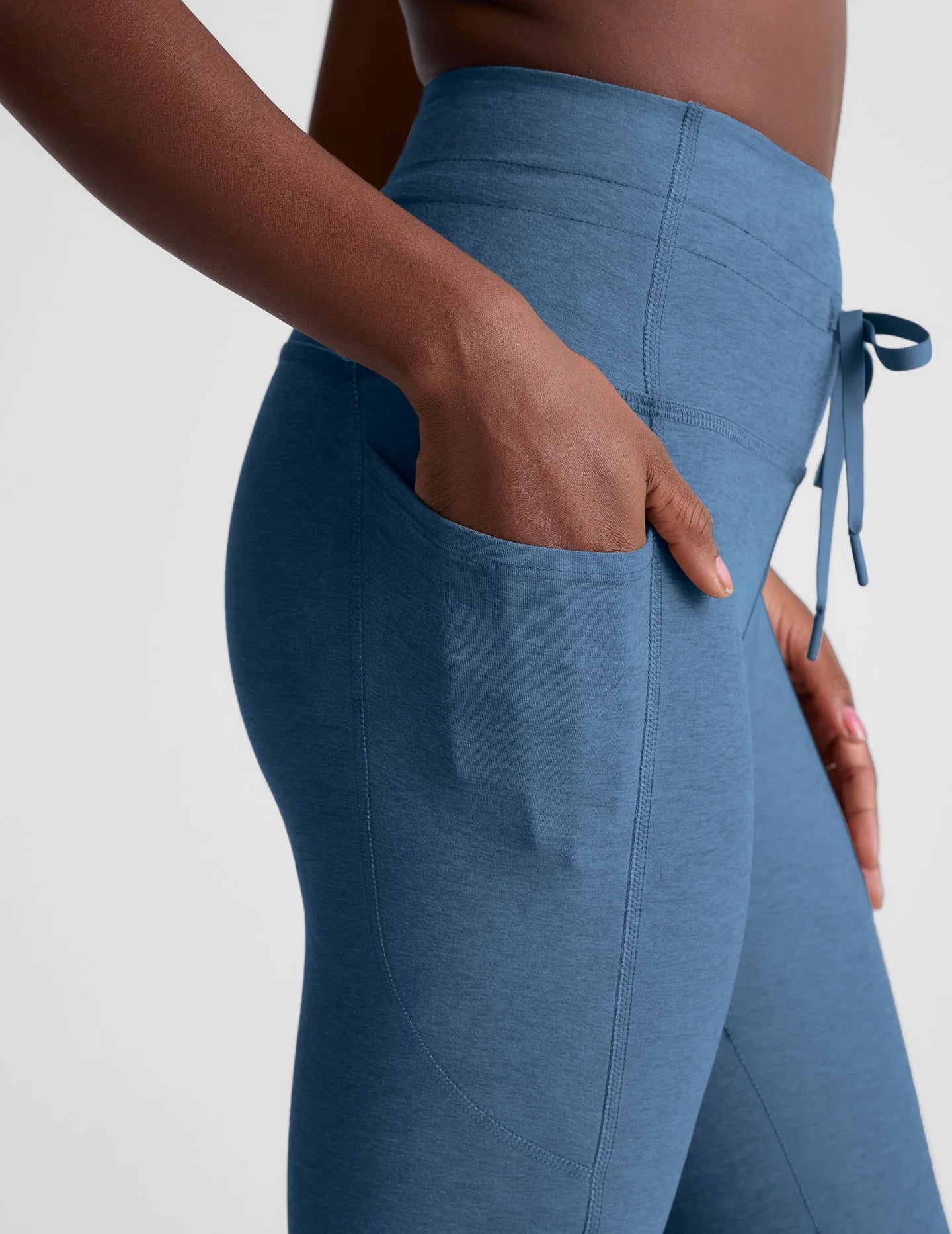 Go Pocket Legging - Washed Denim