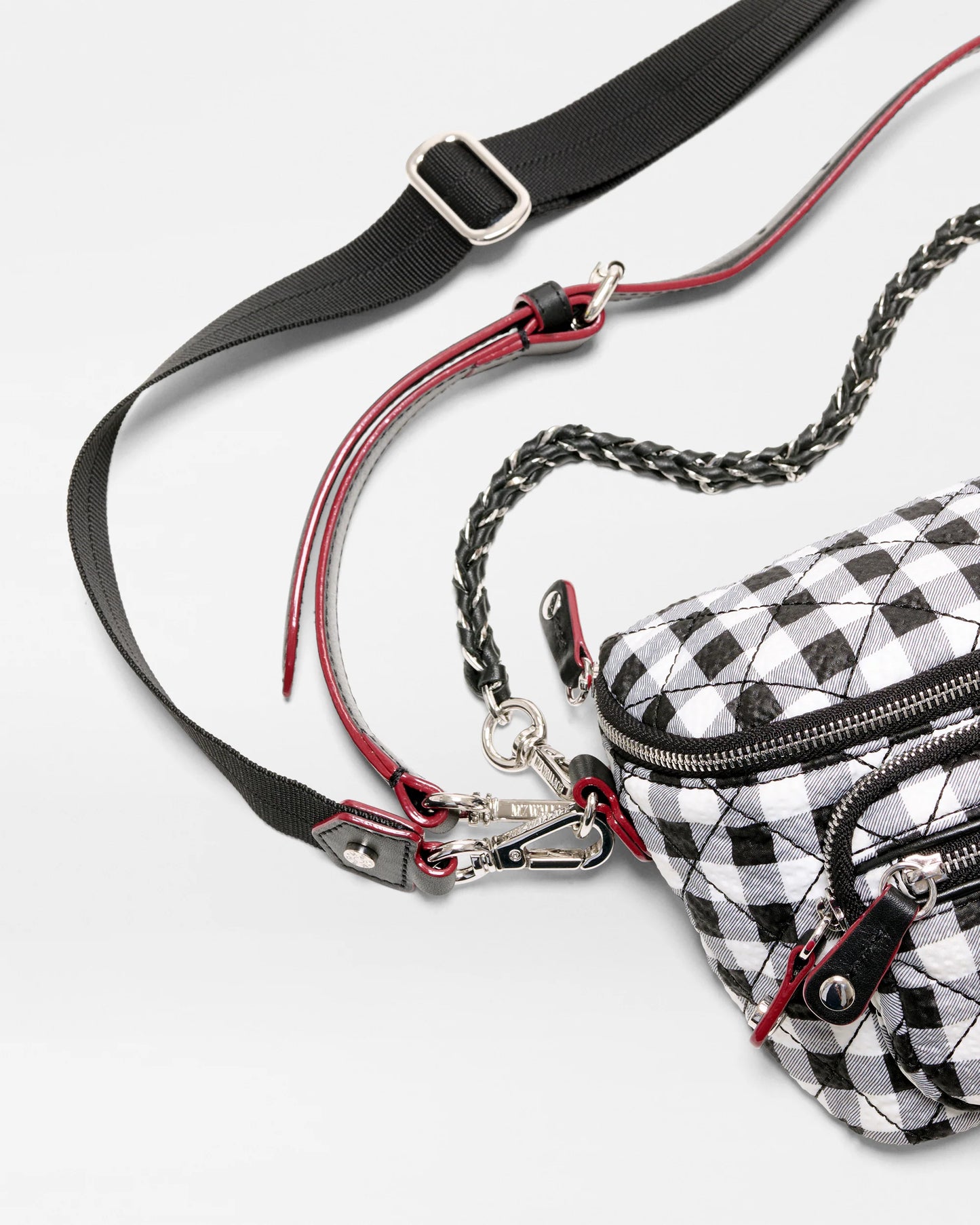 Micro Crosby Sling - Black/White Gingham