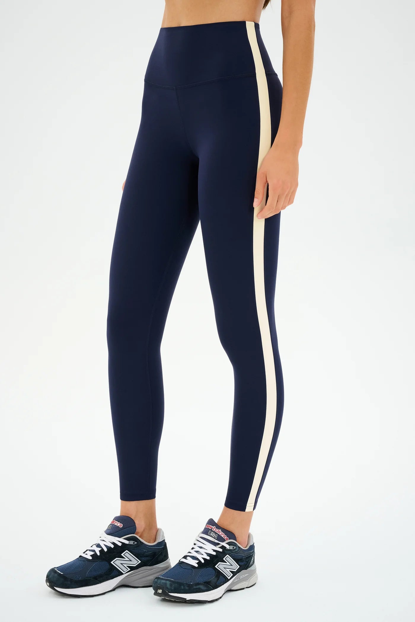 Clare HW Rigor Legging - Indigo/Creme