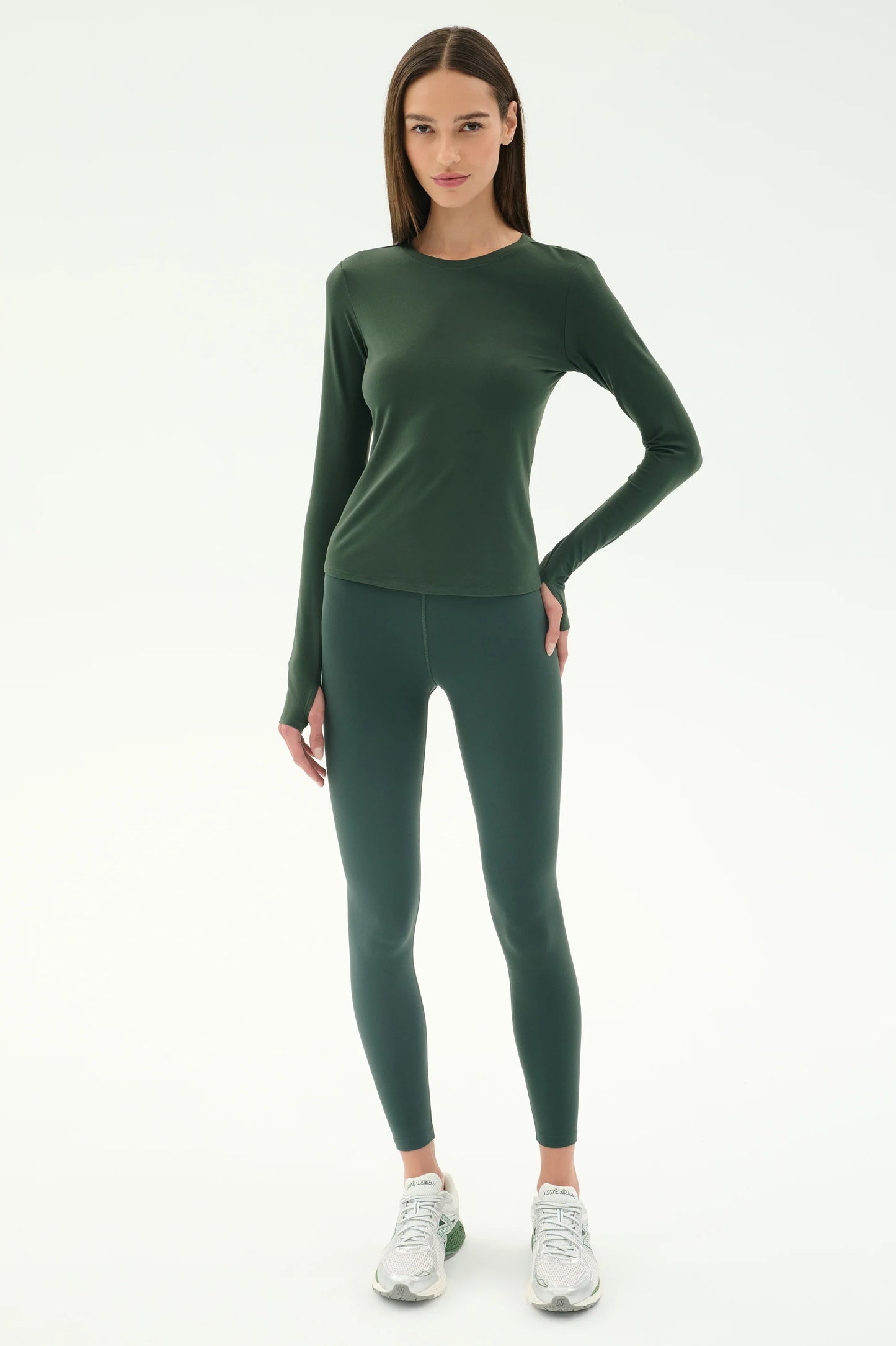 Airweight Lite LS Tee - Military