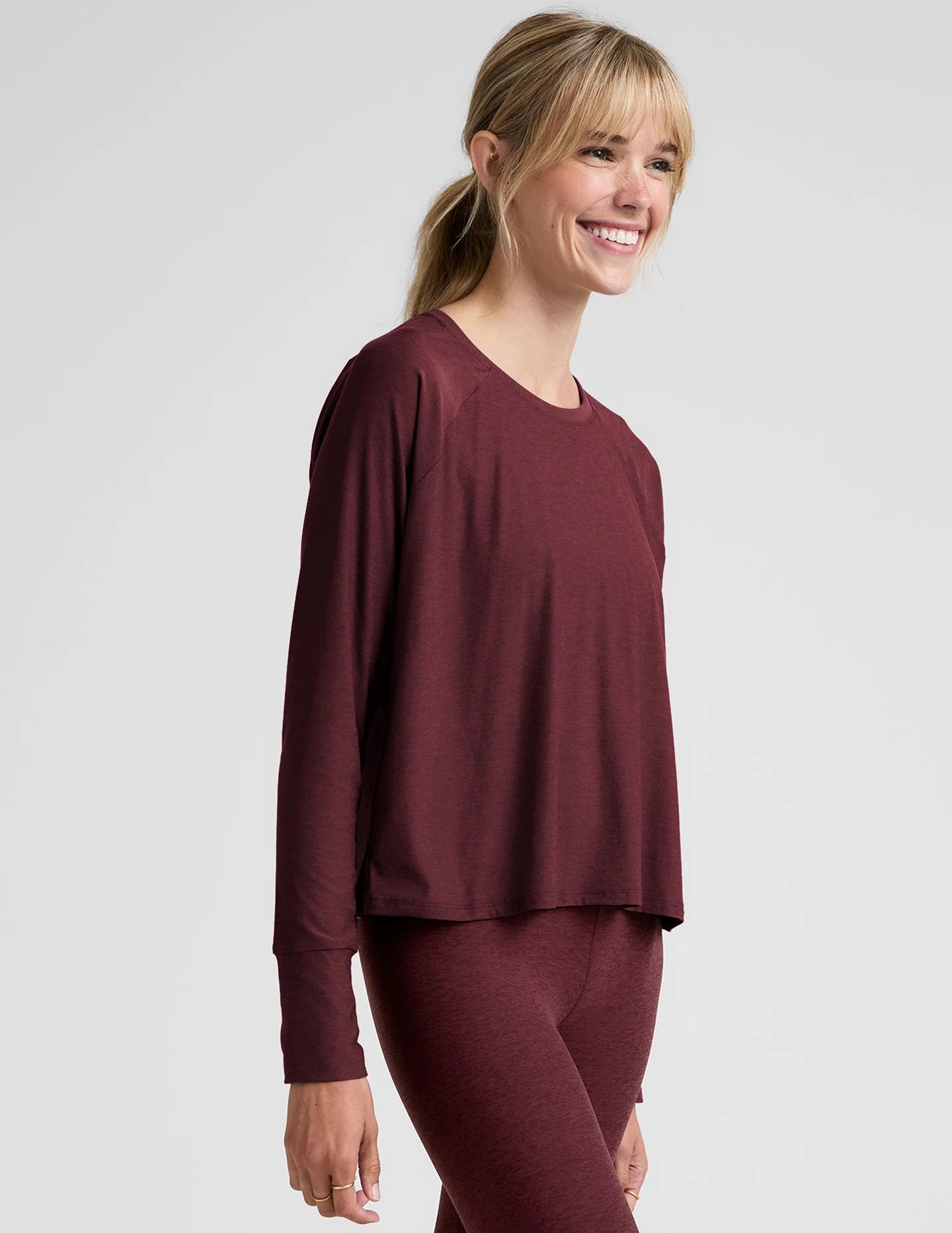 Daydreamer Pullover - Midnight Burgundy