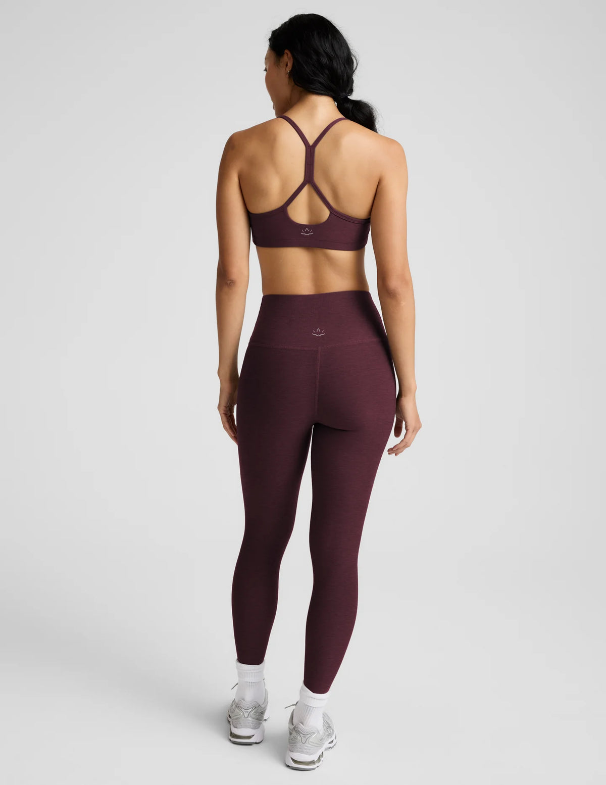 Spacedye Midi Legging - Cabernet