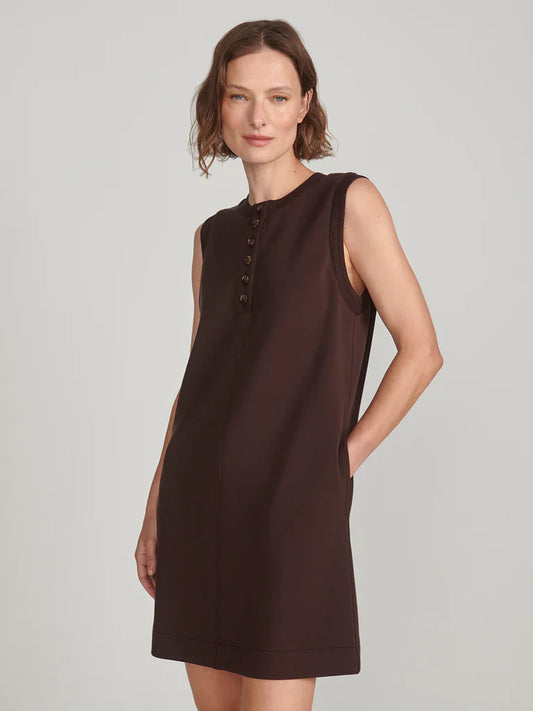 Elba Dress - Coffee Bean