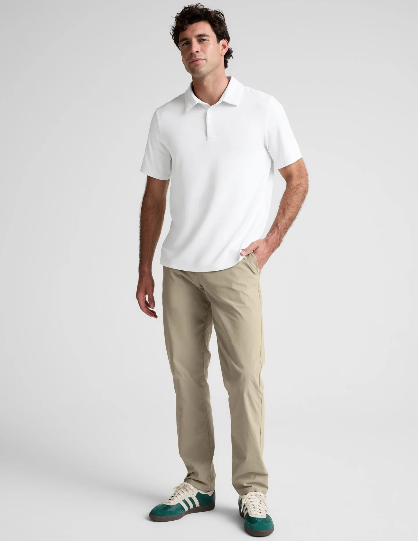 All In Active Polo - White