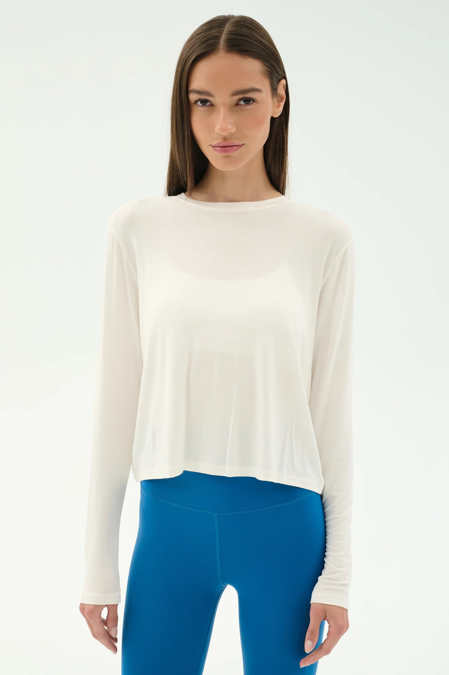 Djuna LS Tee - White