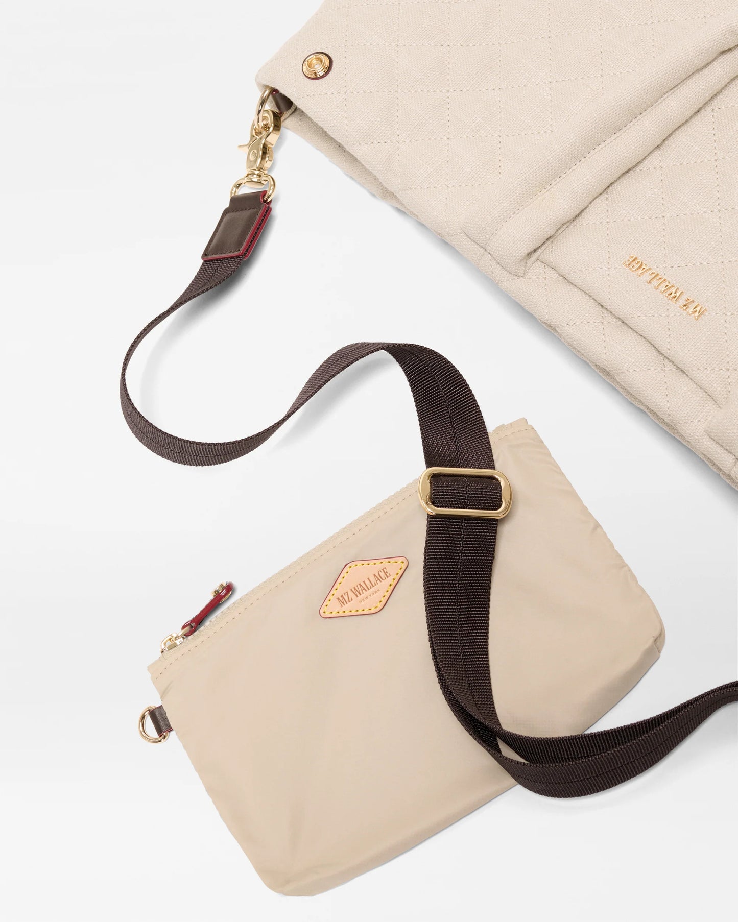 Medium Metro Tote - Sandy Linen