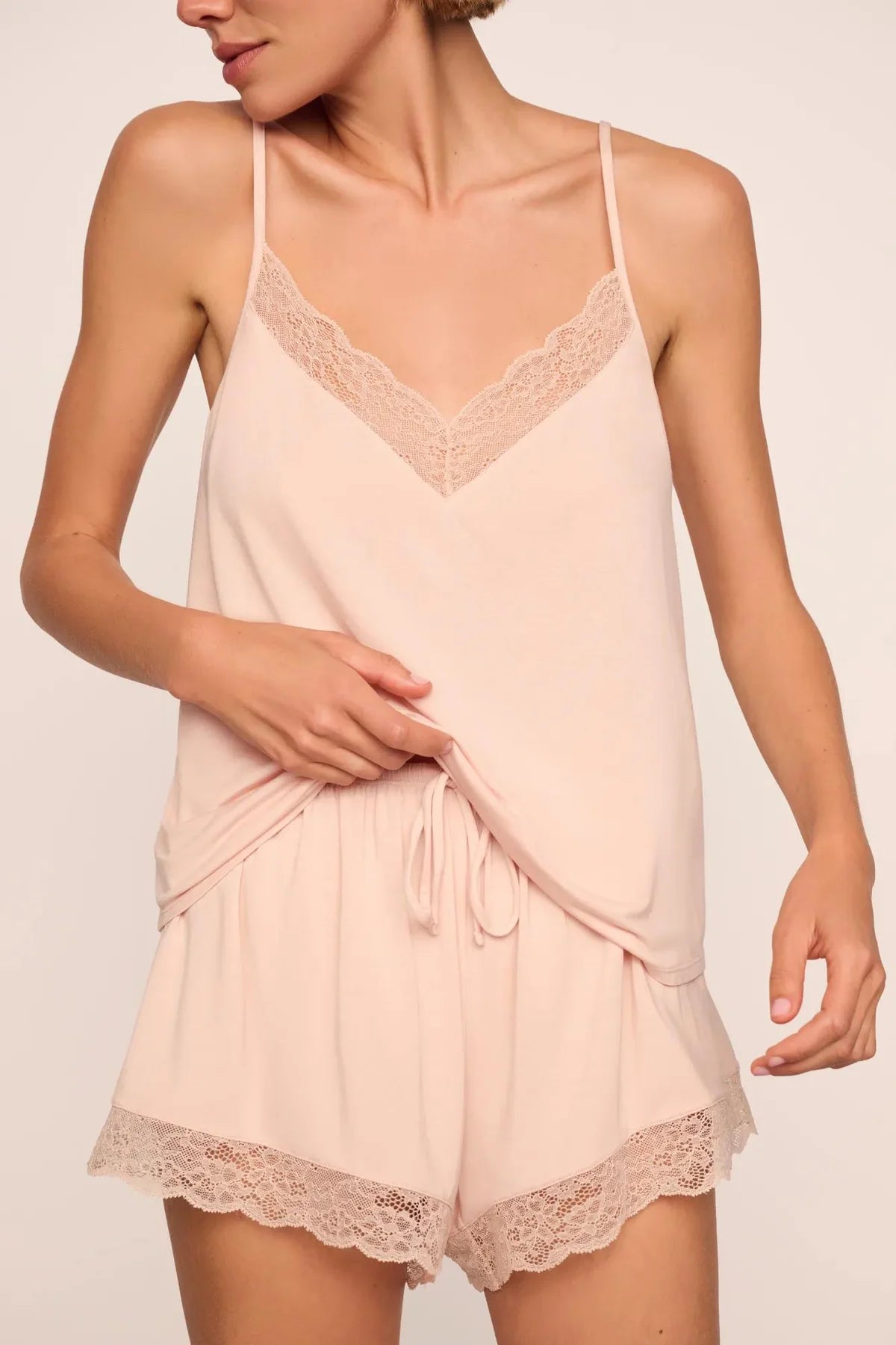 Kari Cami/Short Set - Tea Rose
