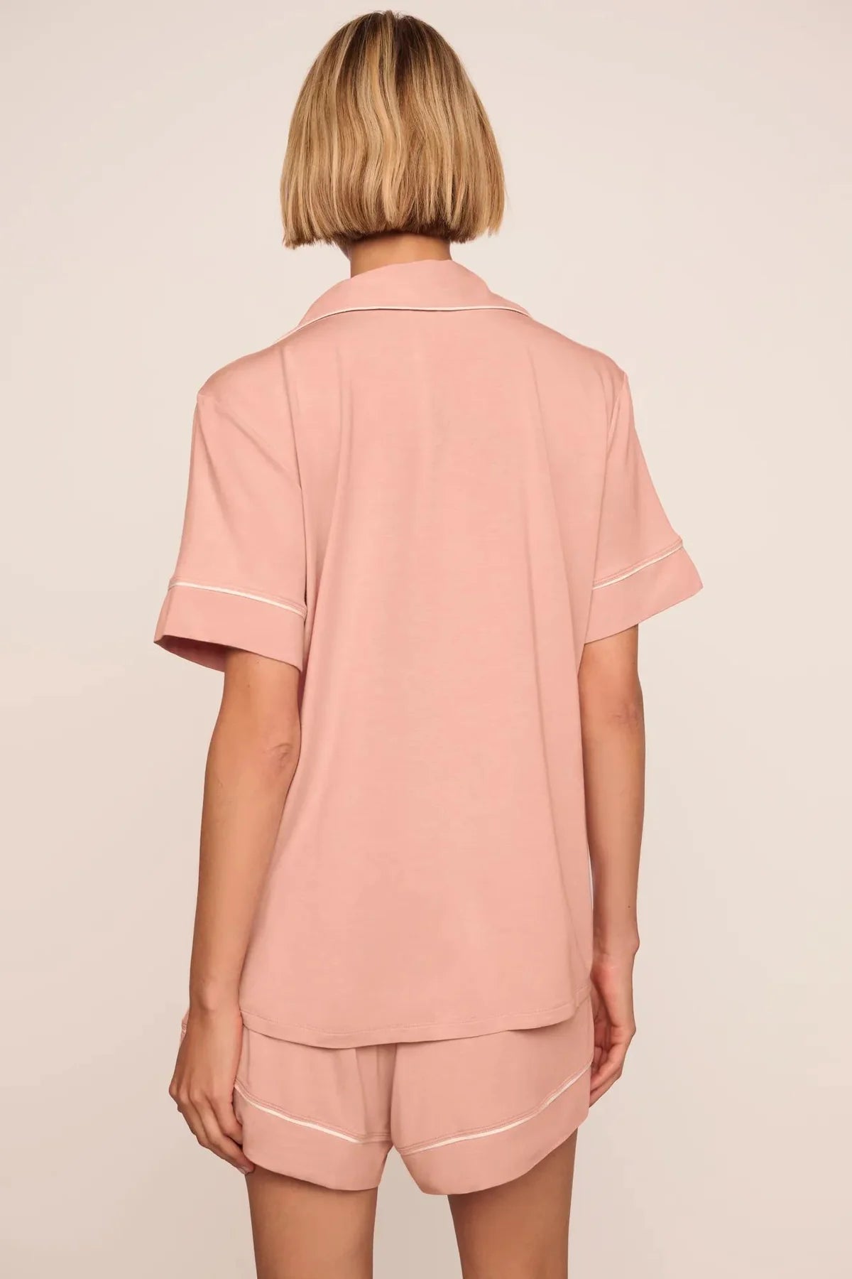 Gisele Relaxed Short PJ Set - Velvet Pink