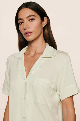 Gisele Relaxed Short PJ Set - Seafoam
