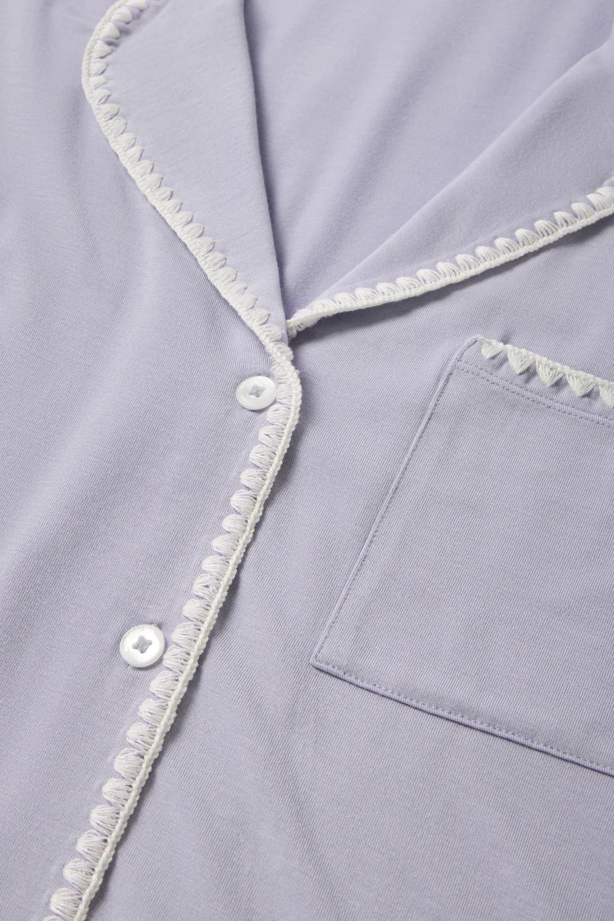 Frida Shortie PJ Set - Lavender Dusk