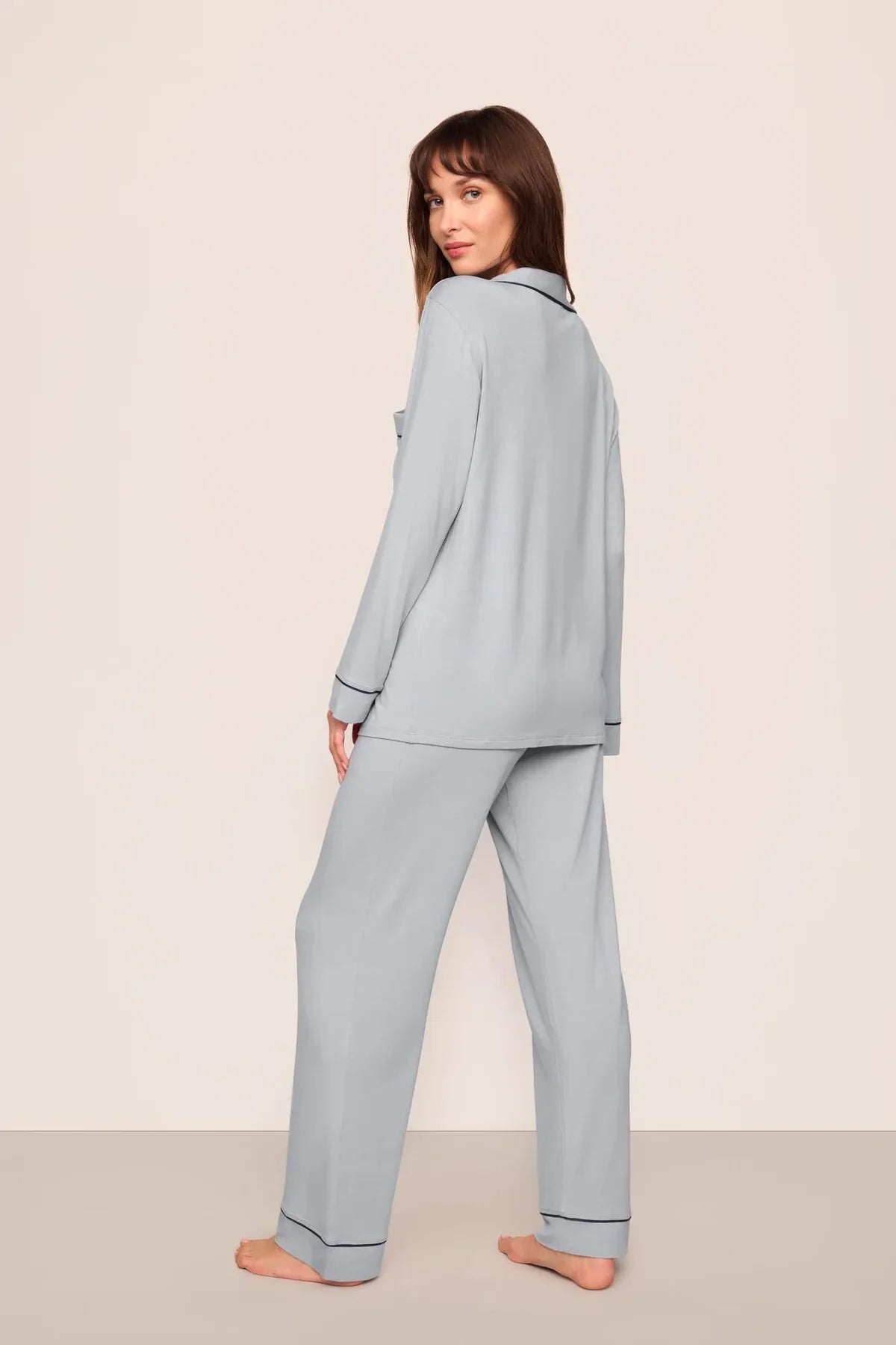 Gisele Long PJ Set - Gray Dawn