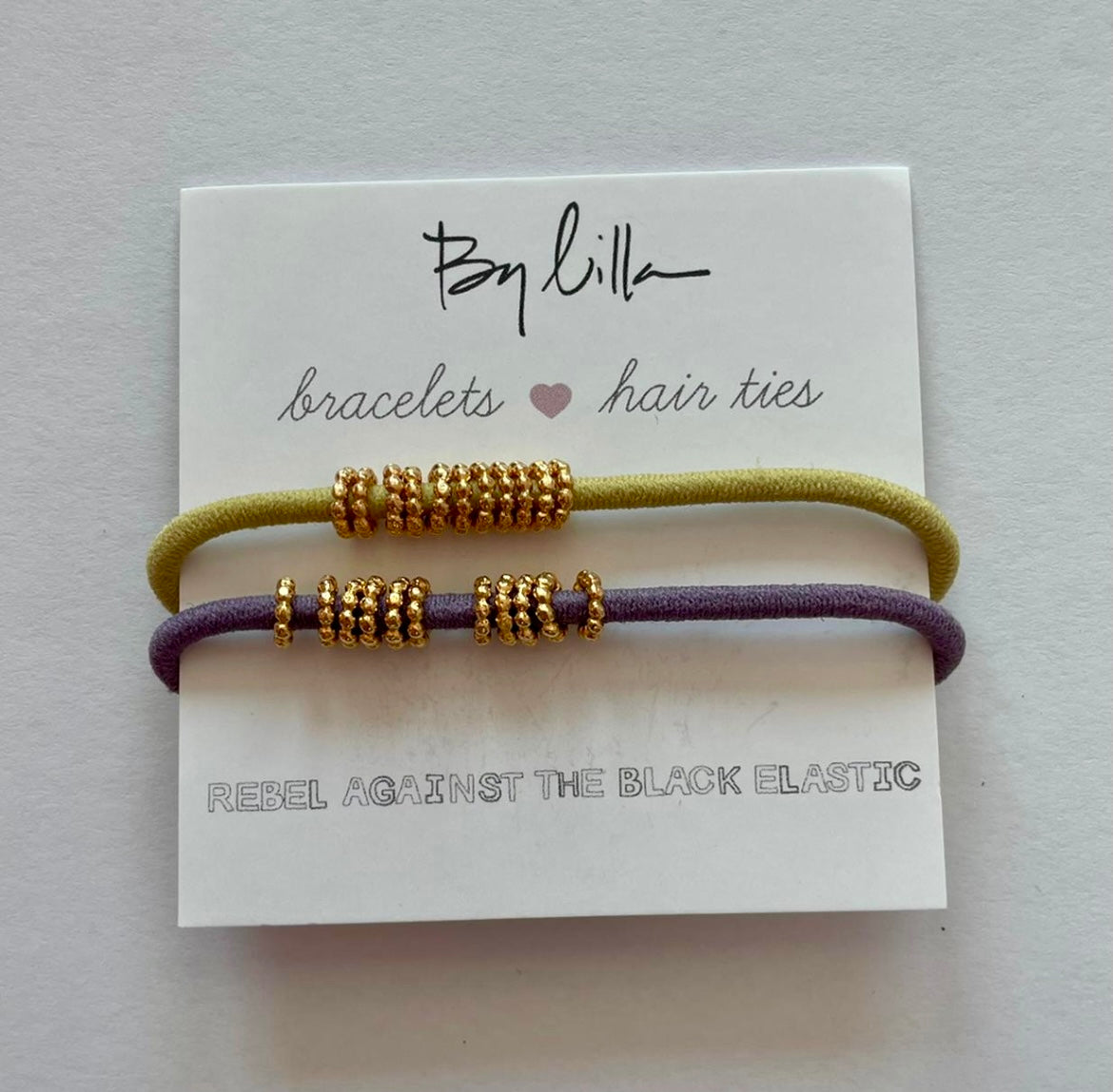 Anillos Duo- Green & Purple/ G