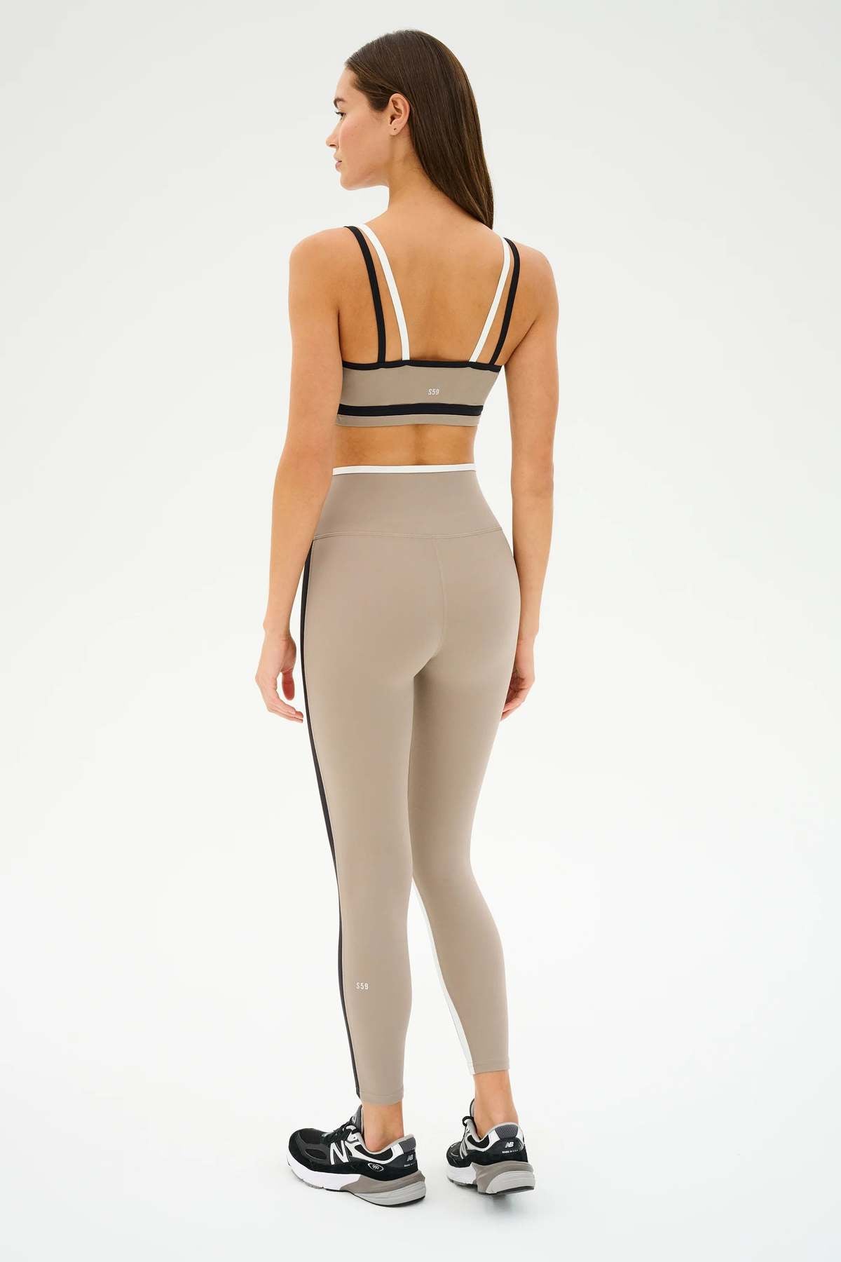 Sam HW Rigor Legging - Latte/Black