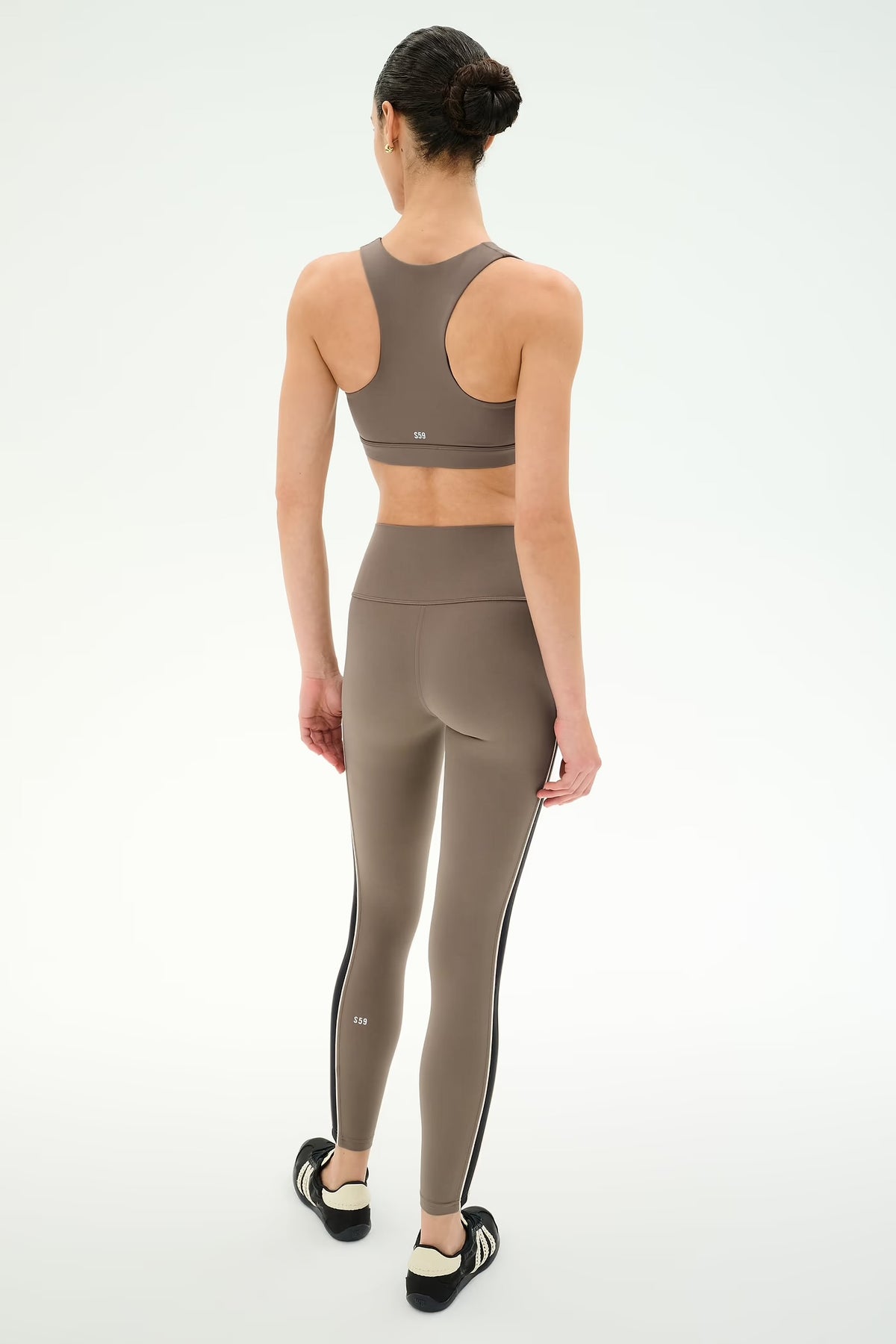 Margot Rigor Legging - Lentil/Black