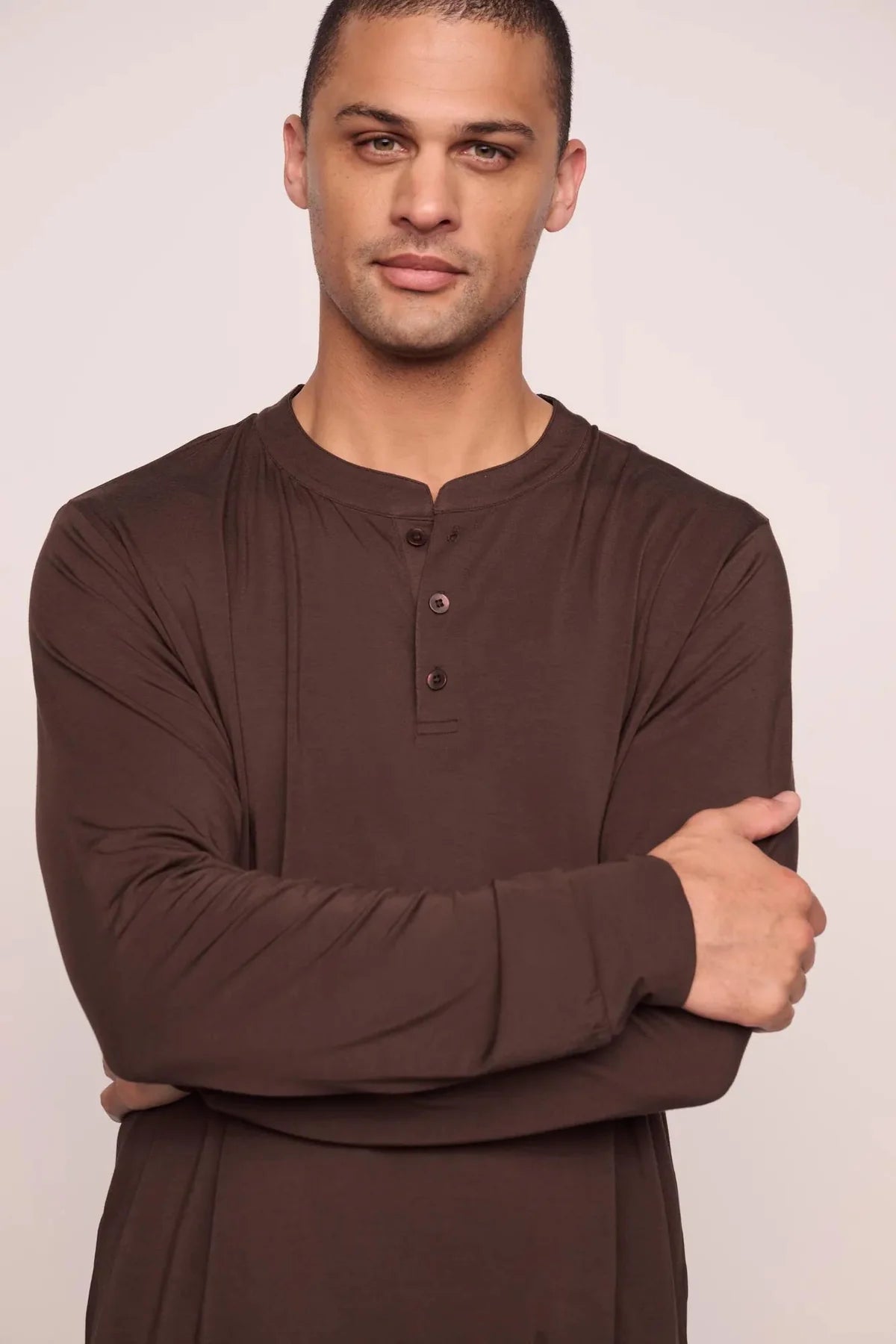 Henry Long PJ Set - Chocolate