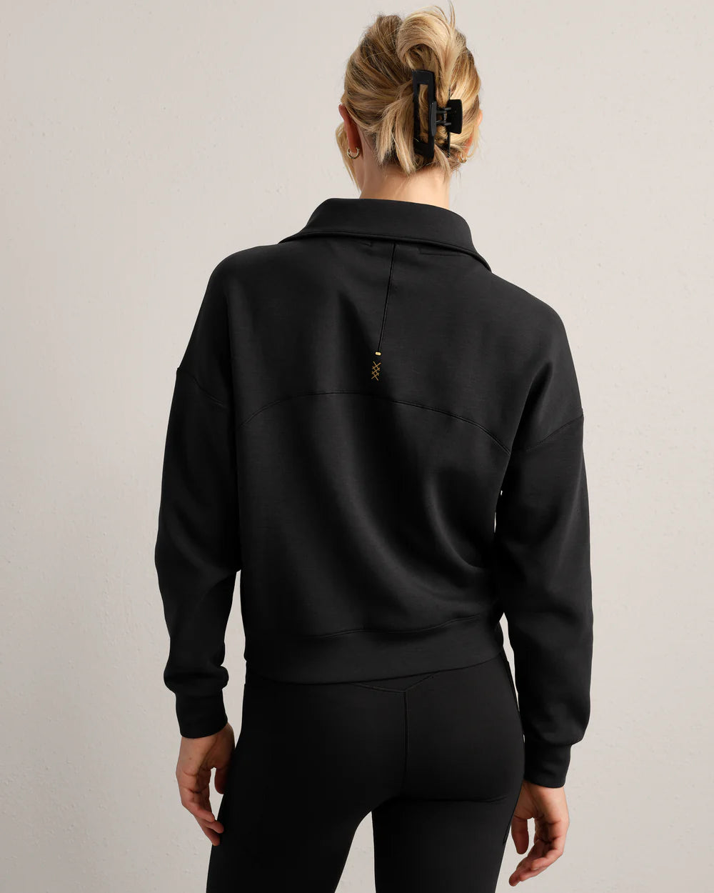 Dream glow 1/2 Zip/Trouser - Black Heather