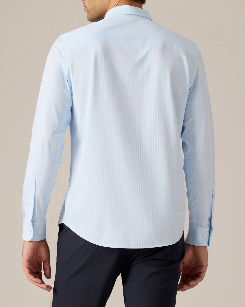 Commuter Slim Shirt - Blue Stripe