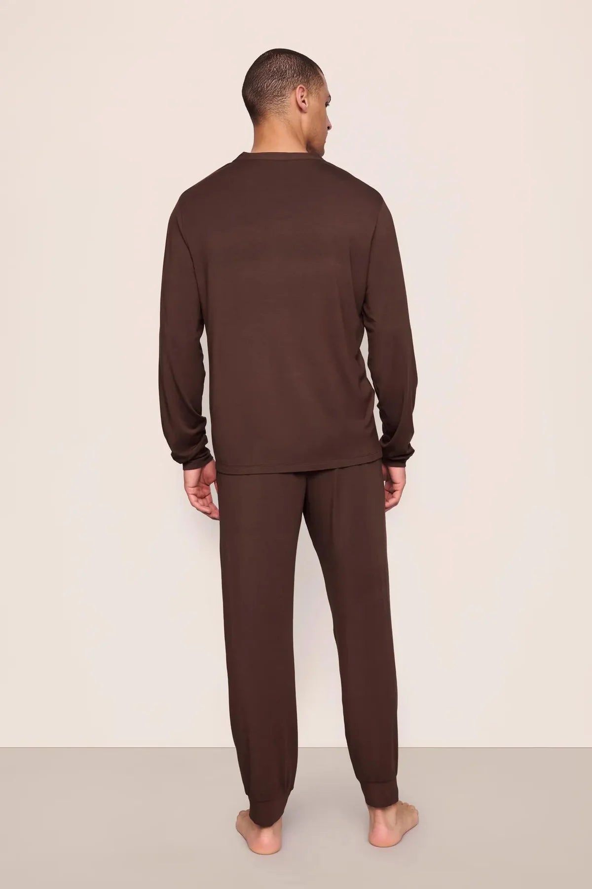 Henry Long PJ Set - Chocolate