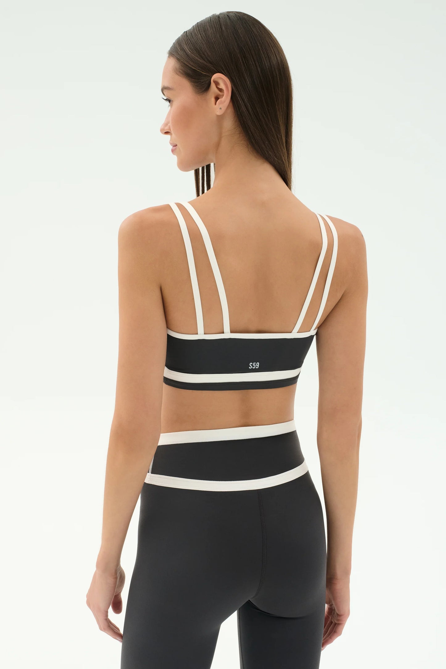 Eva Bra - Graphite/White