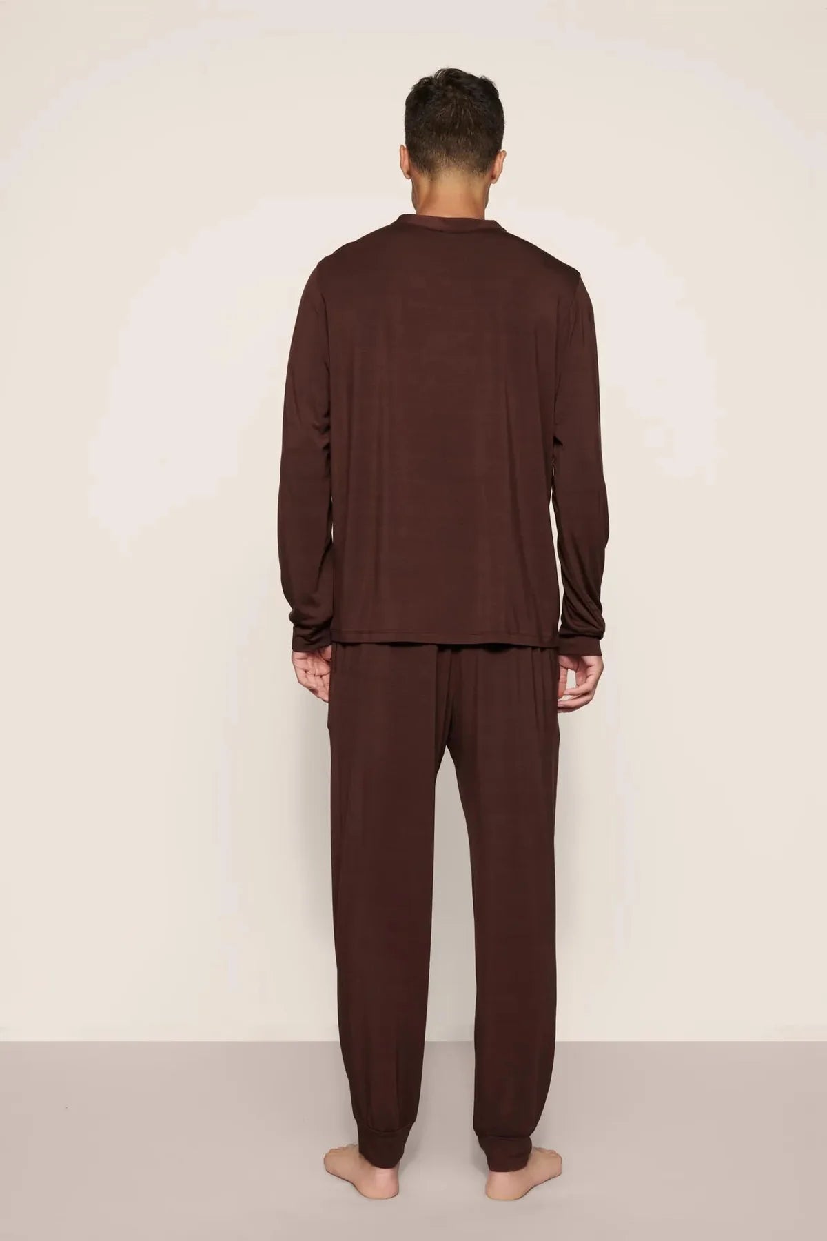Henry Long PJ Set - Chocolate