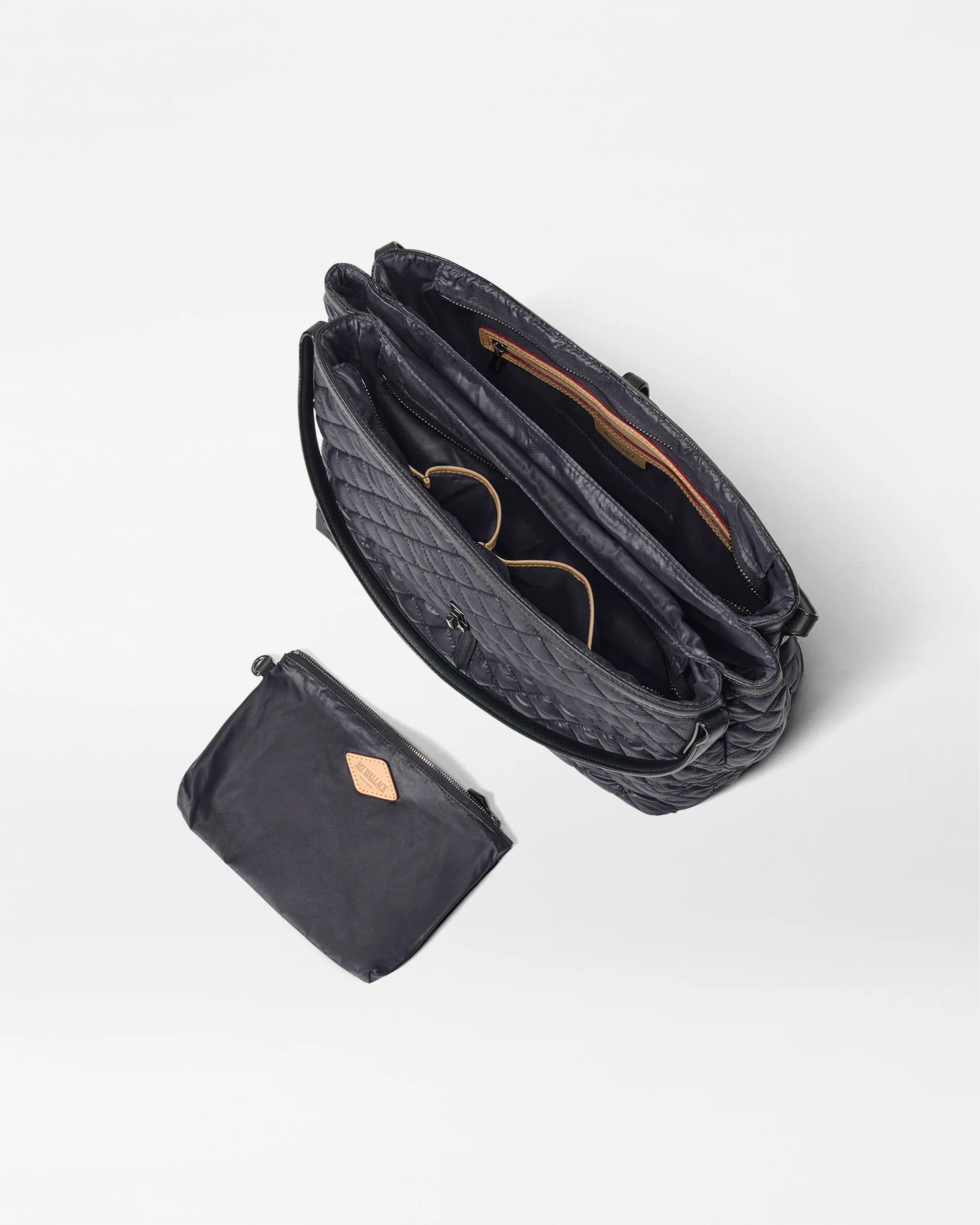 Astor East West Tote - Black