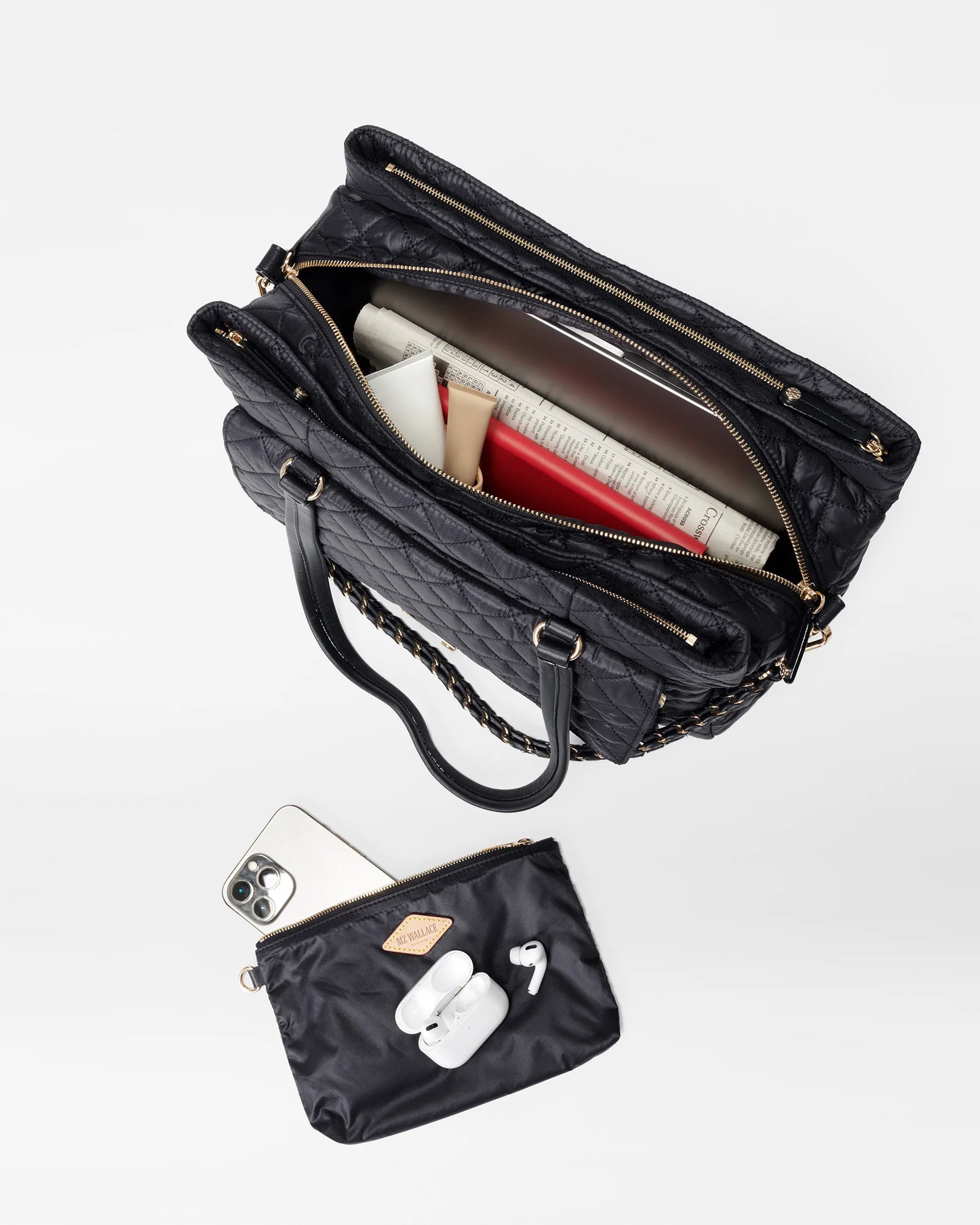 Crosby Lock Crossbody L - Black