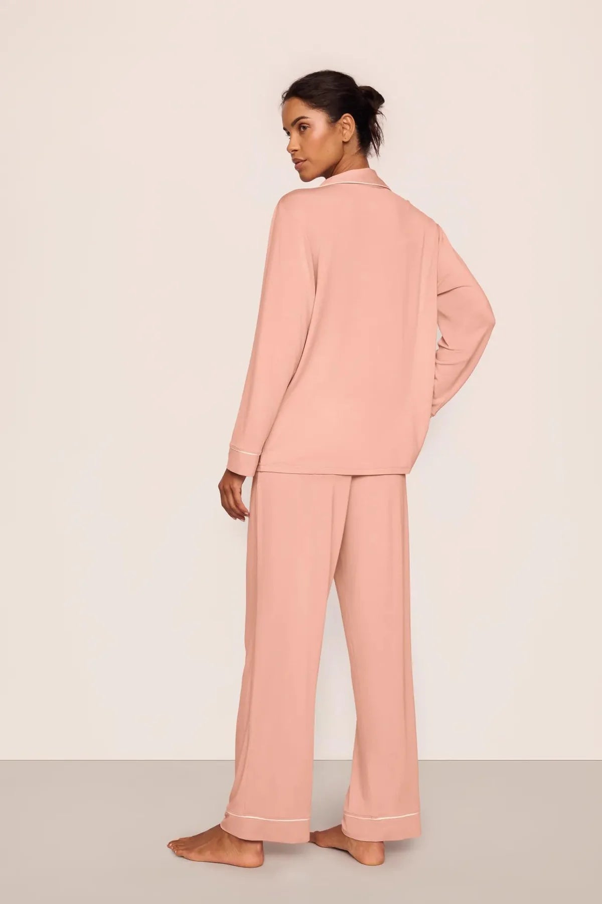 Gisele Long PJ Set - Velvet Pink