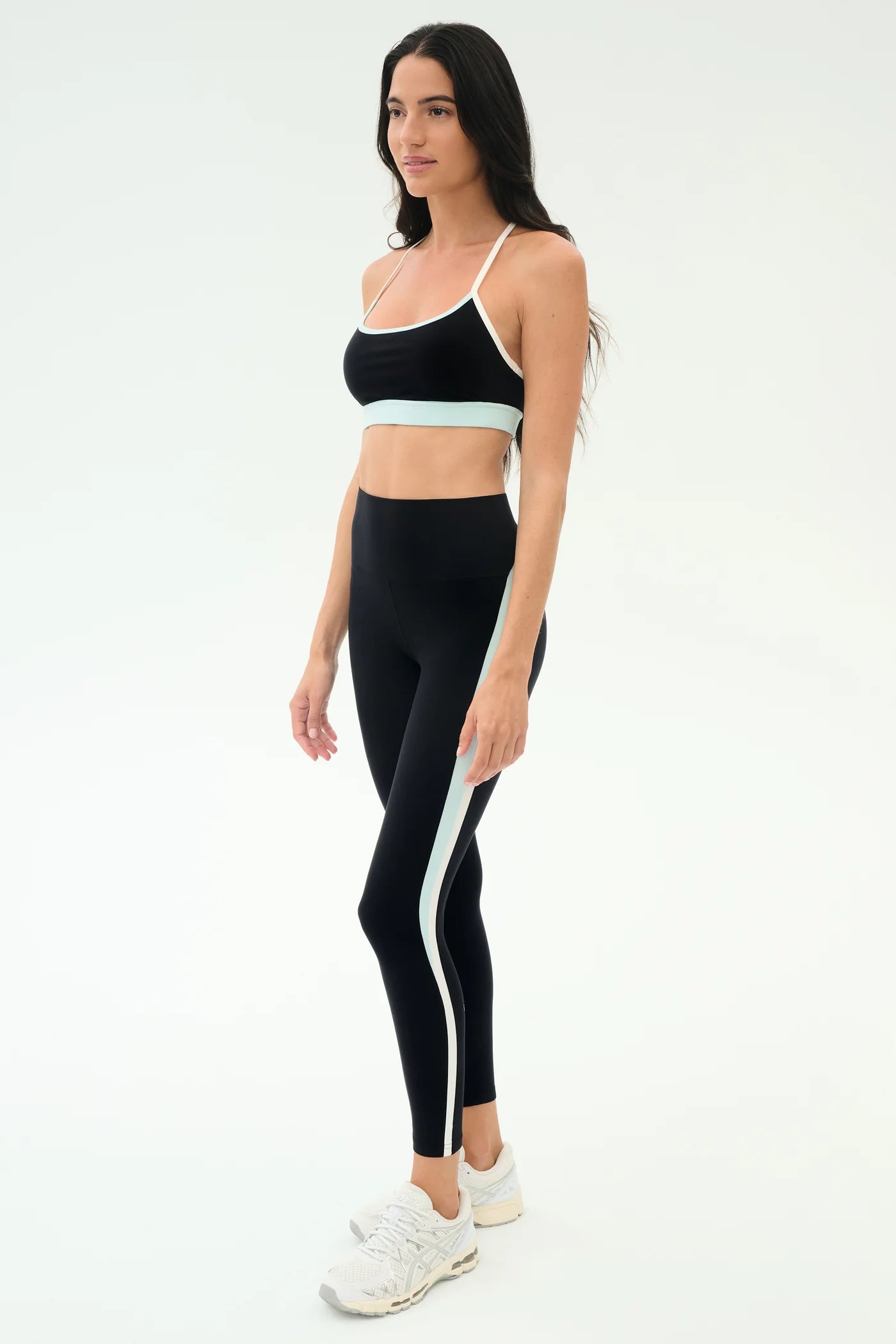 Emerson Airweight HW Legging - Black/Ice