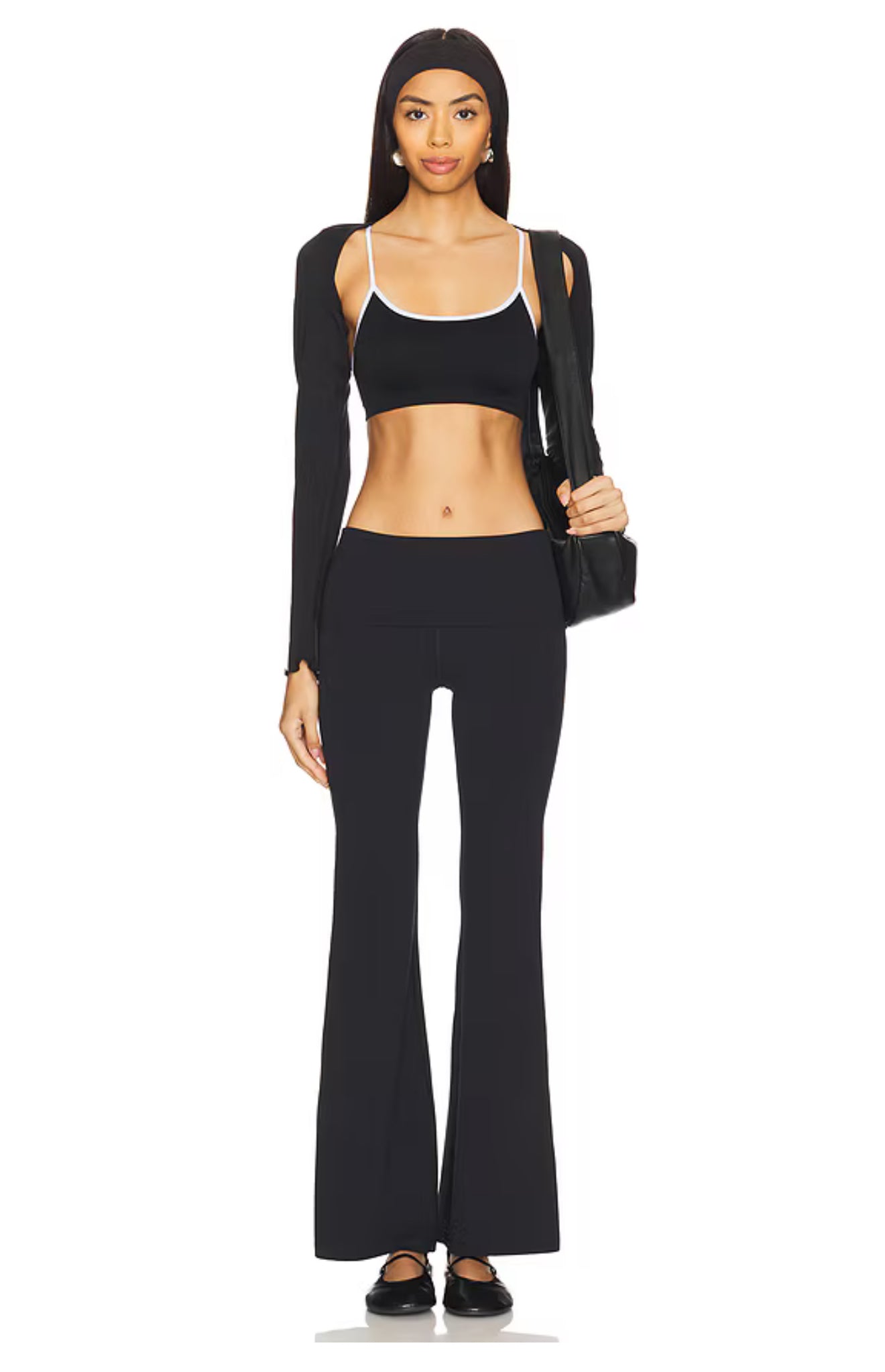 Loren Seamless Bra - Black/White