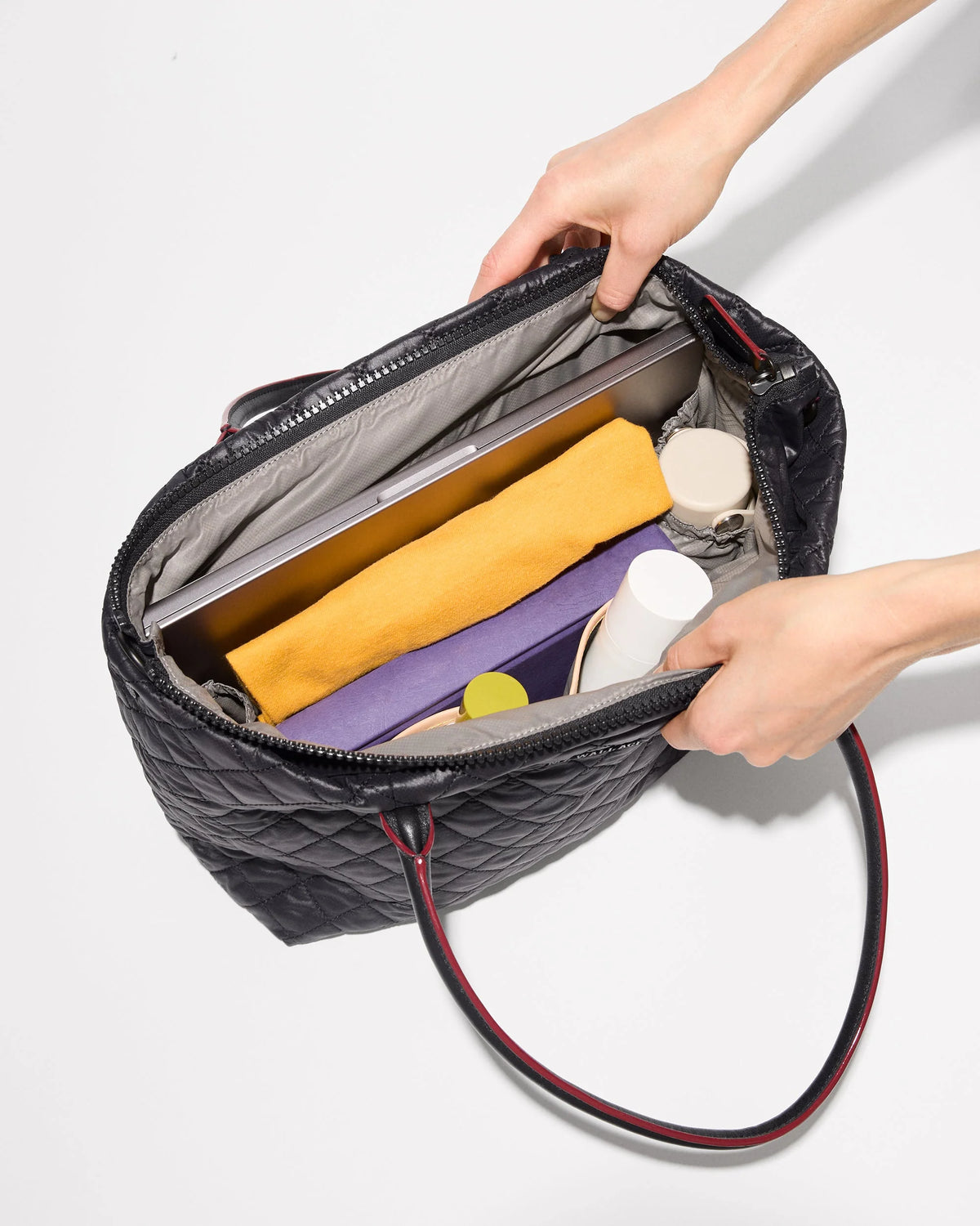 Small Daily Tote - Black