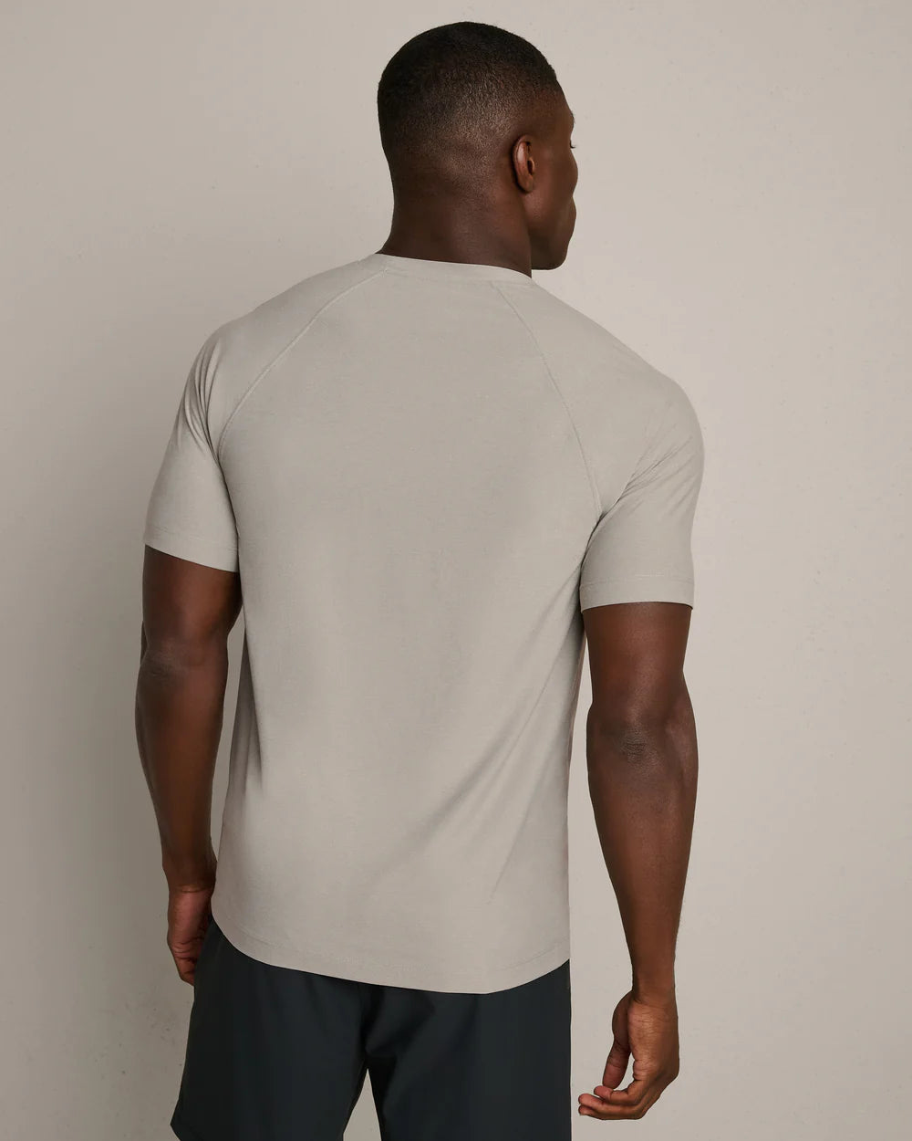 Reign Short Slv Tee - White Heather