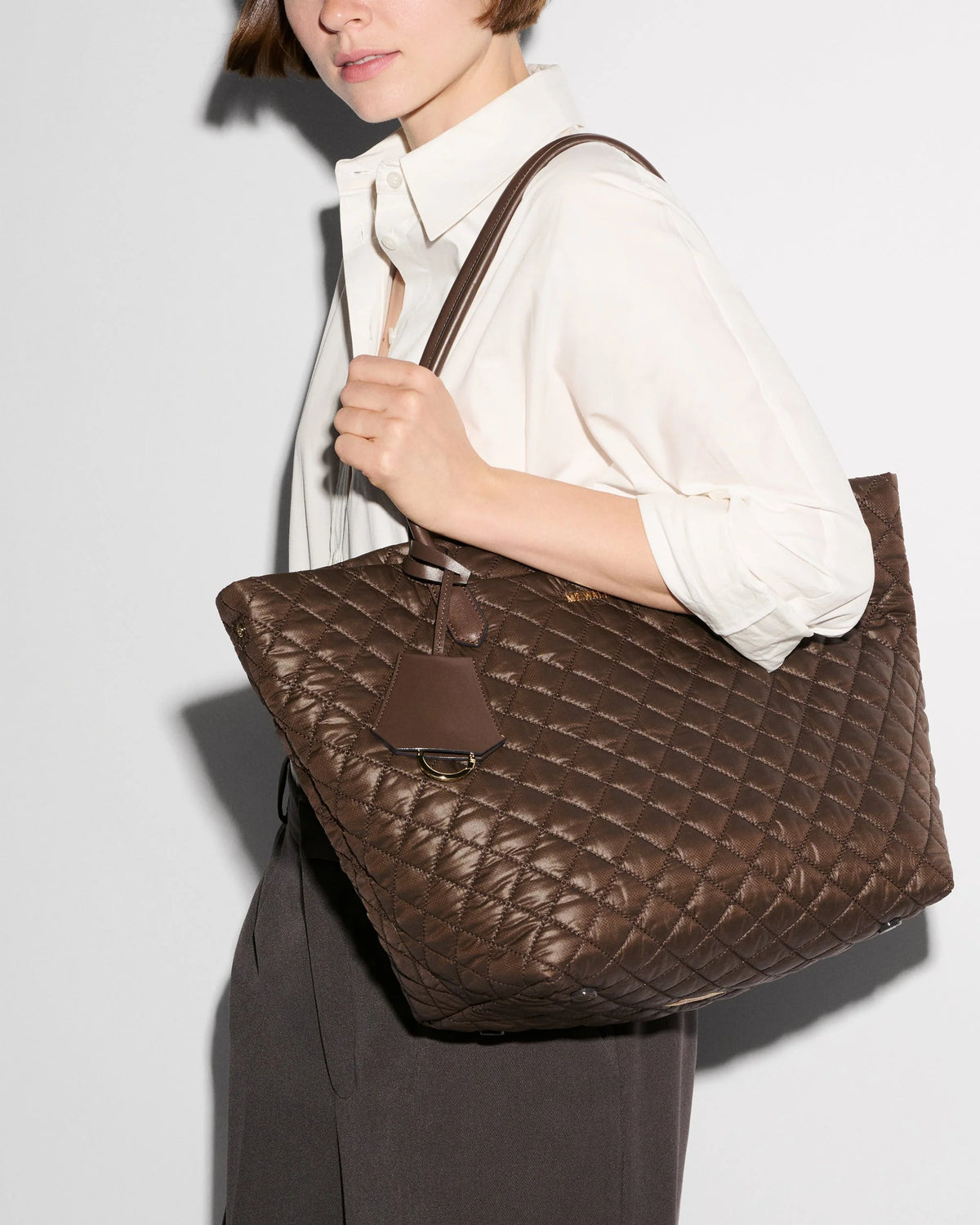 Medium Daily Tote - Walnut Brown