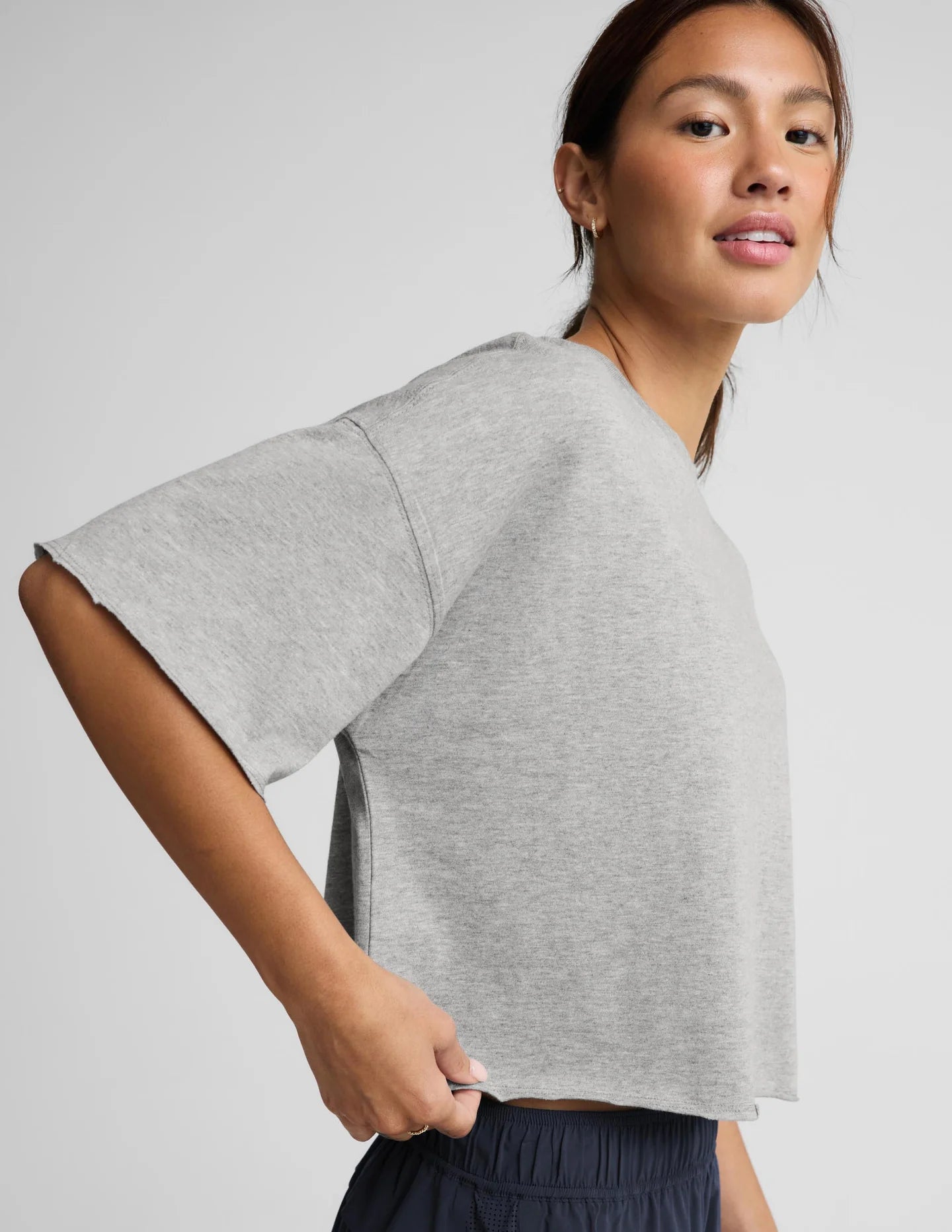 Better Than Ever Cotton Tee - Heather Grey