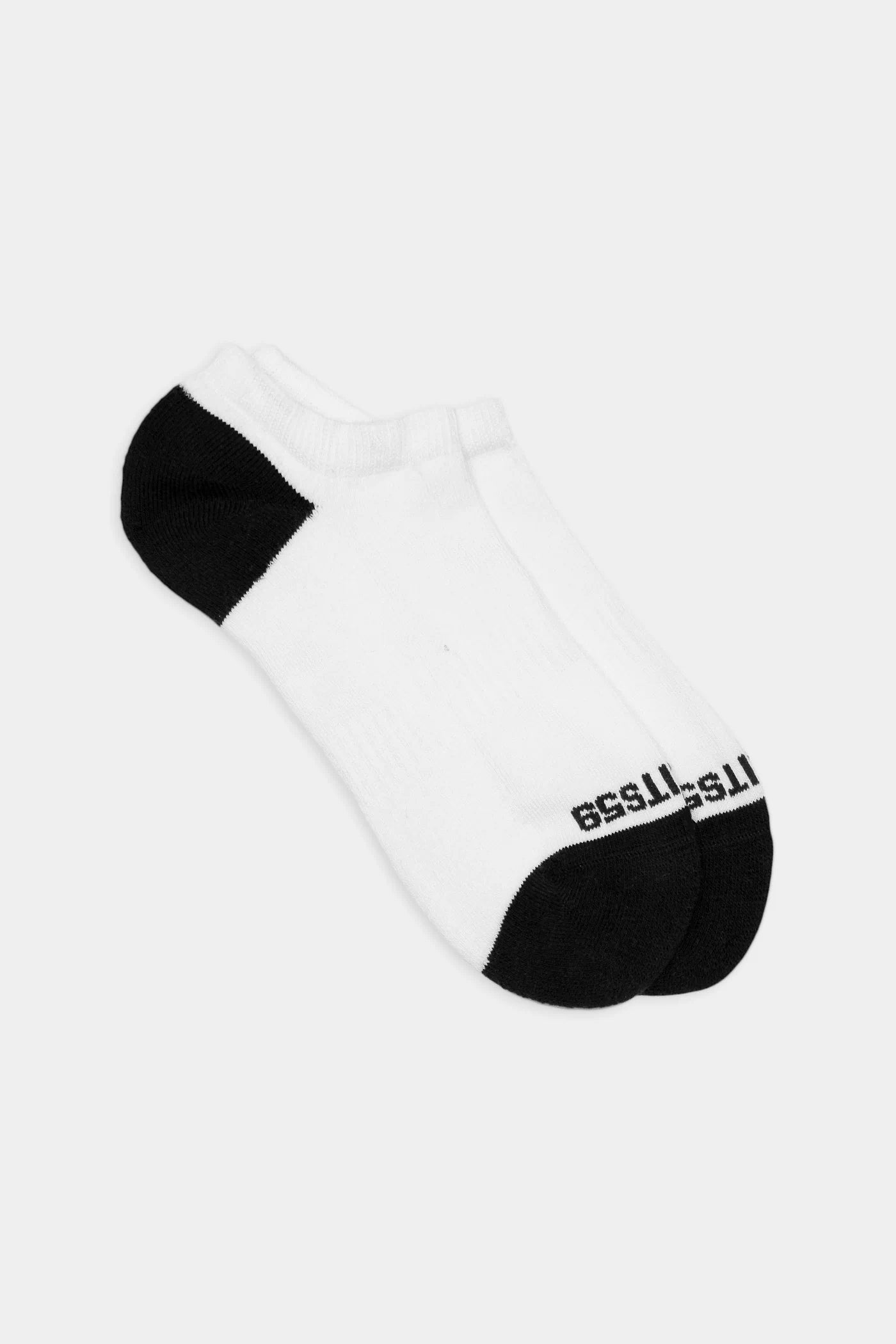 Logo Ankle Sock - White/Black