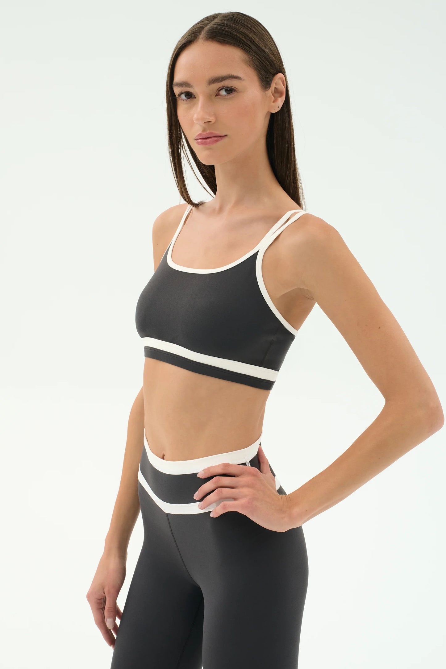 Eva Bra - Graphite/White