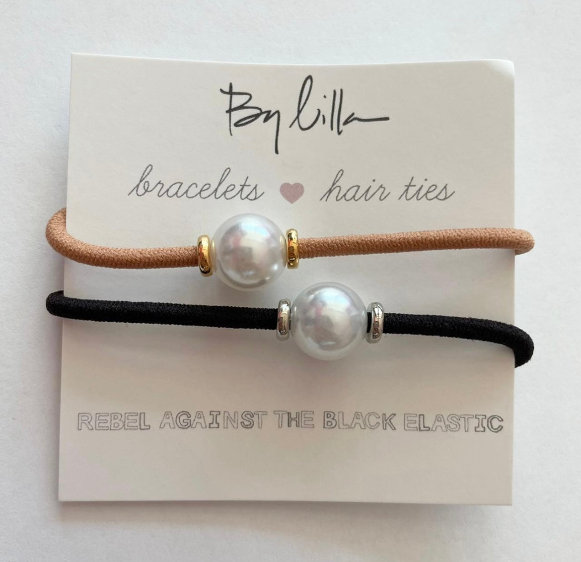 Pearls Duo- Nude & Black S/G
