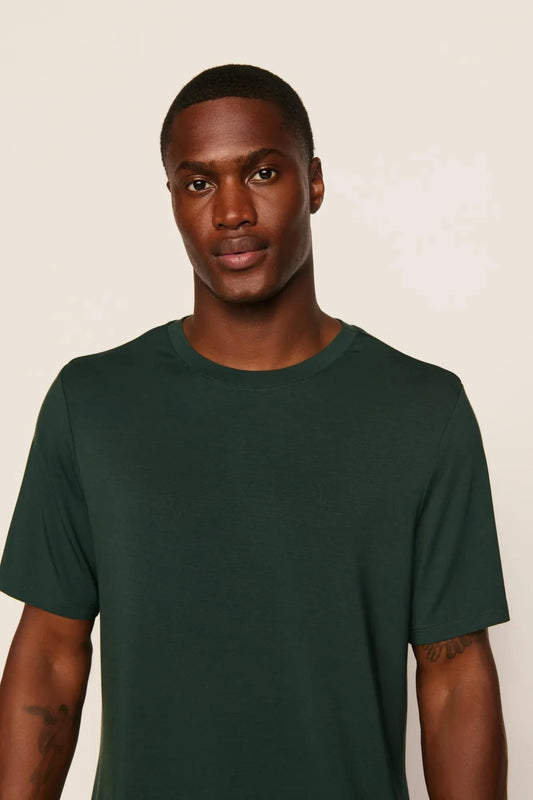 Henry Short Slv/Pant PJ Set - Pine