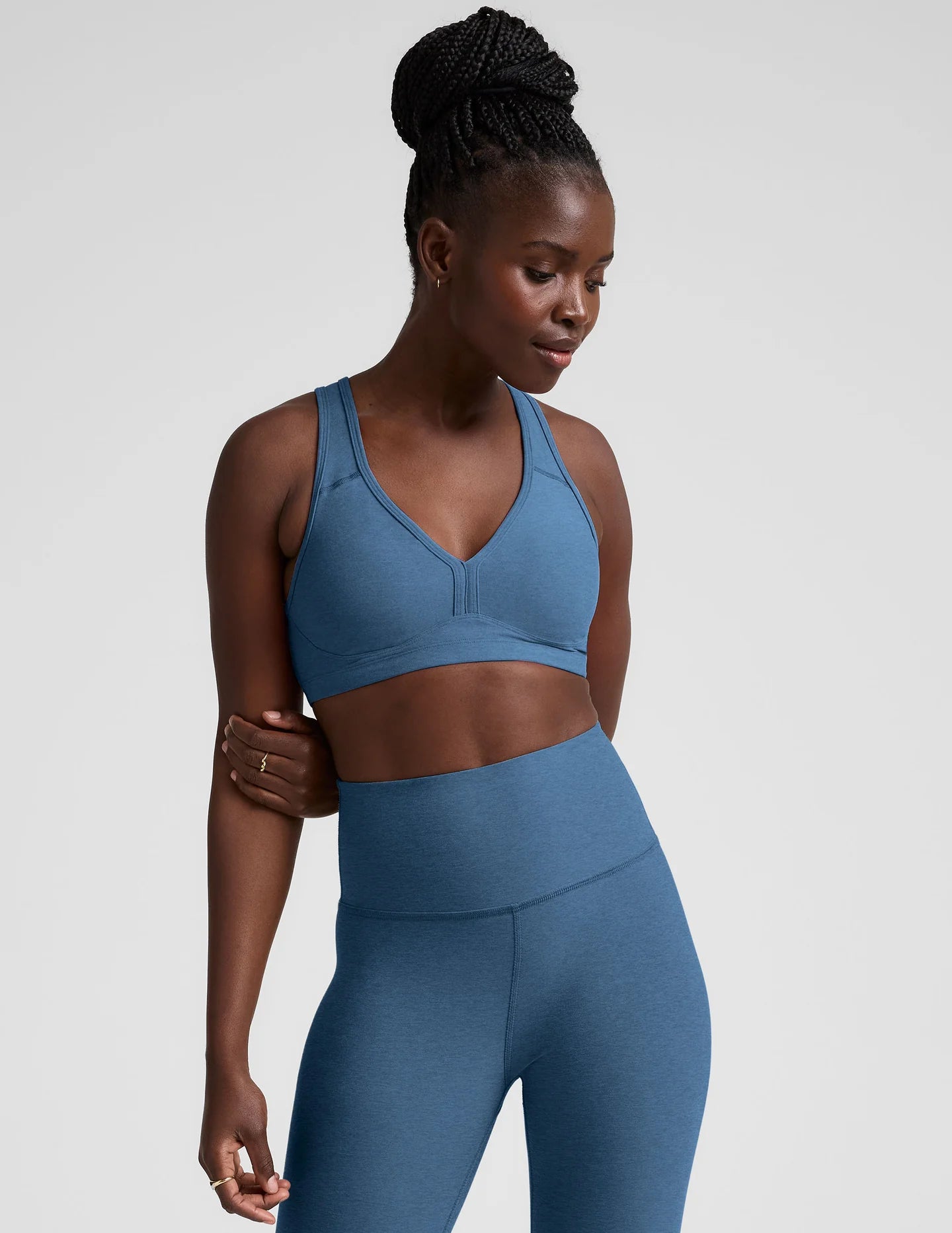 Lift your Spirits Bra - Washed Denim