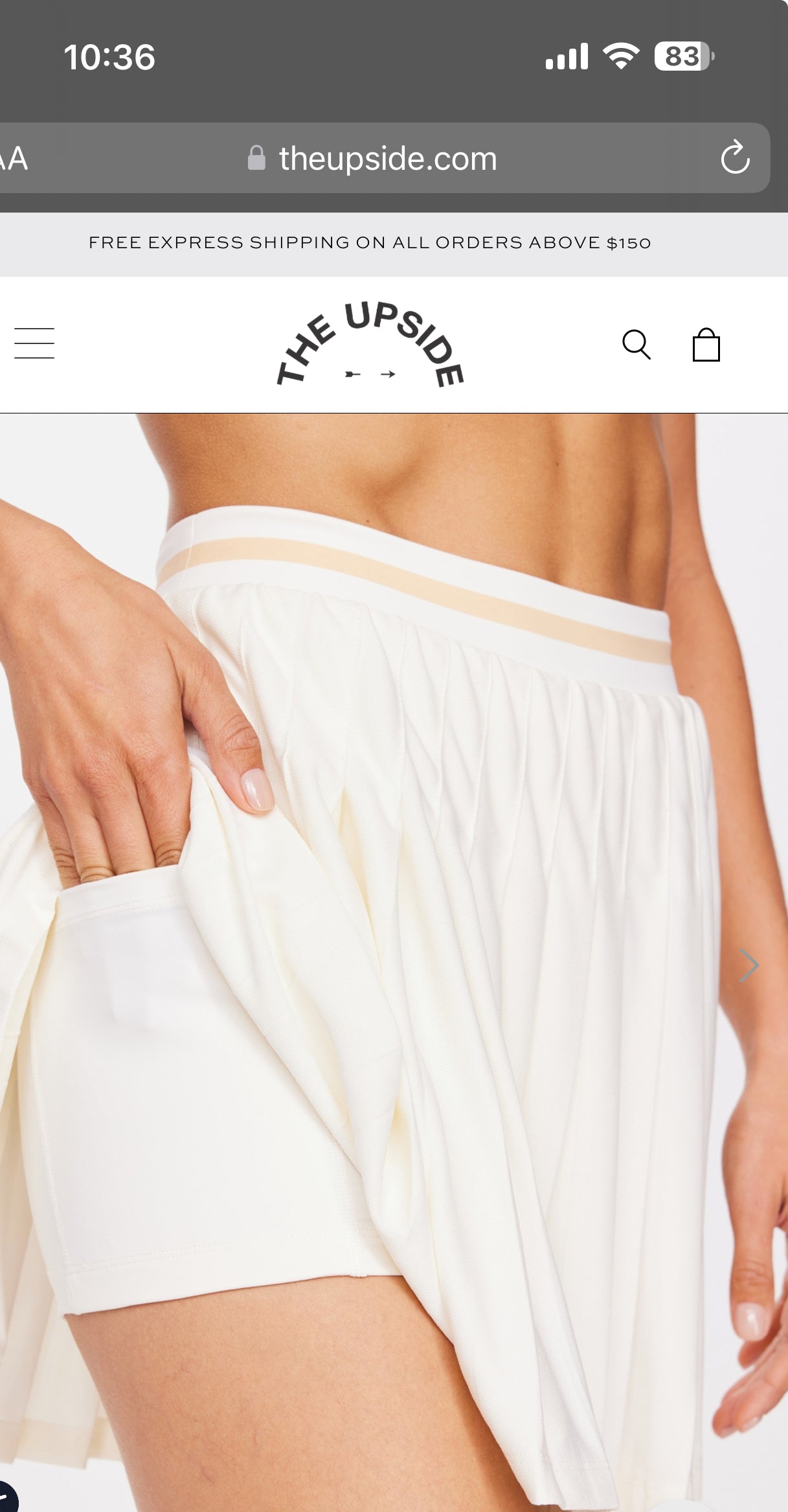Mansi Amy Skirt - Crème