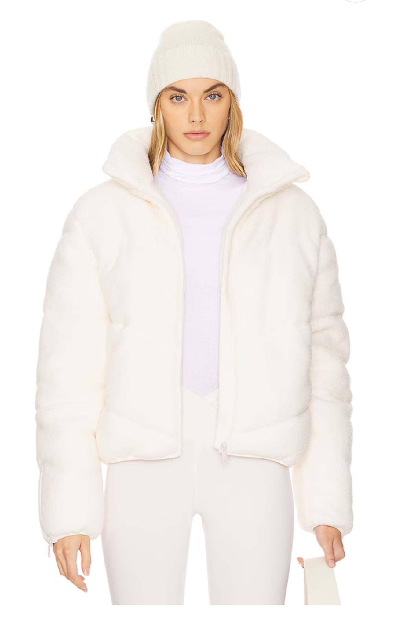Fortune Sherpa Jacket - Whisper White