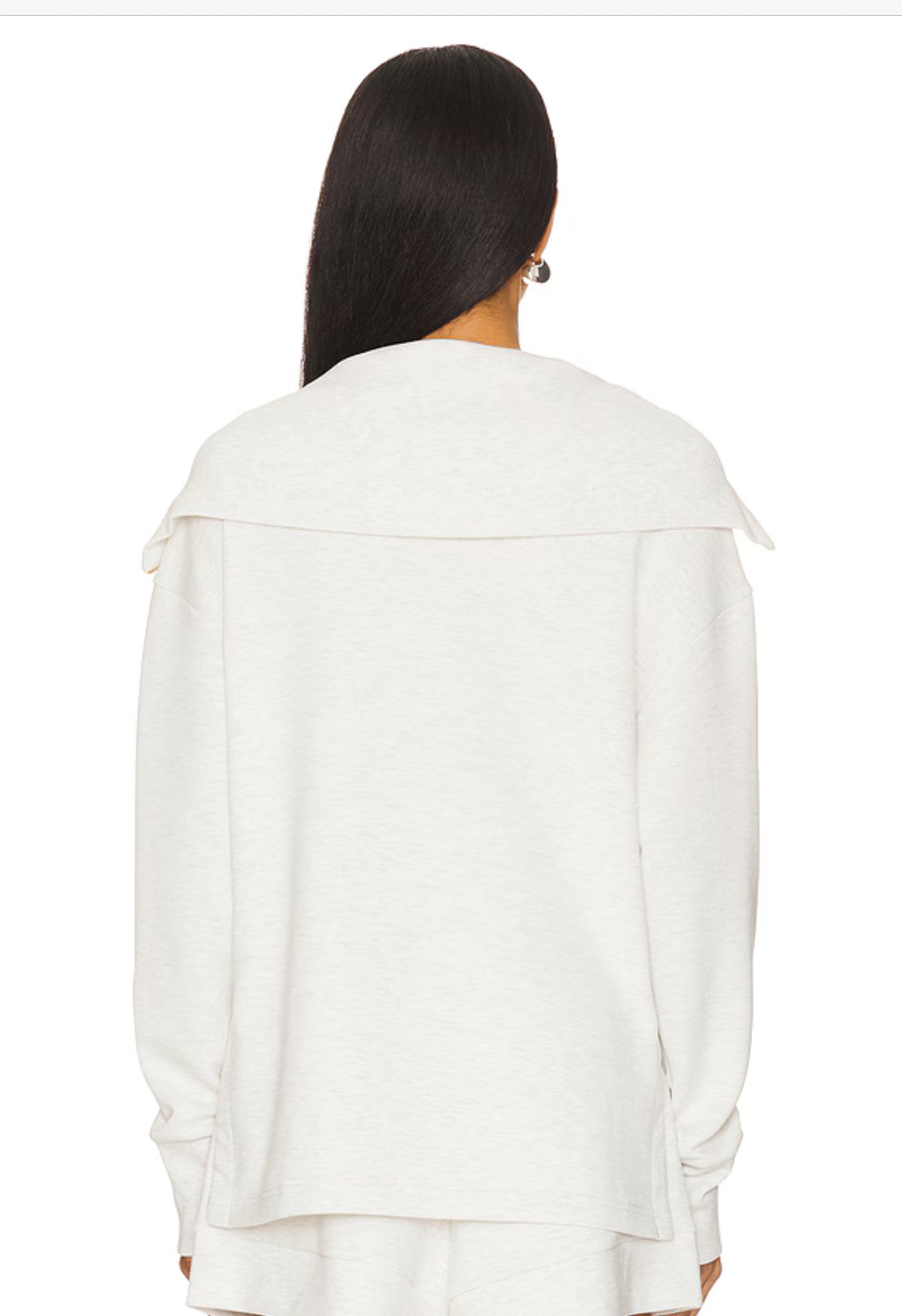 Larson Half Zip/Slim Cuff Pant - Ivory Marble