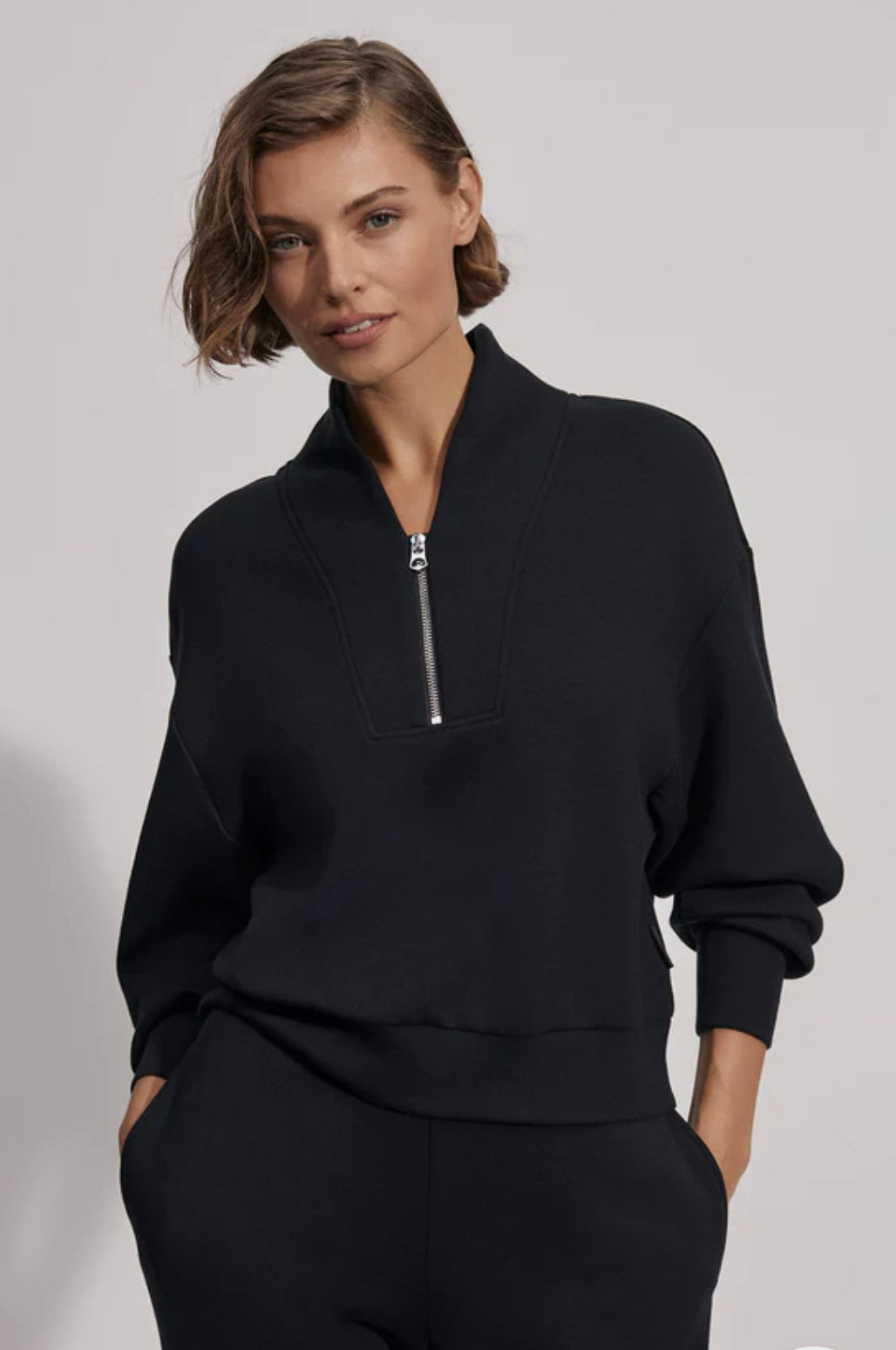 Davidson Sweat/Slim Cuff Pant - Black